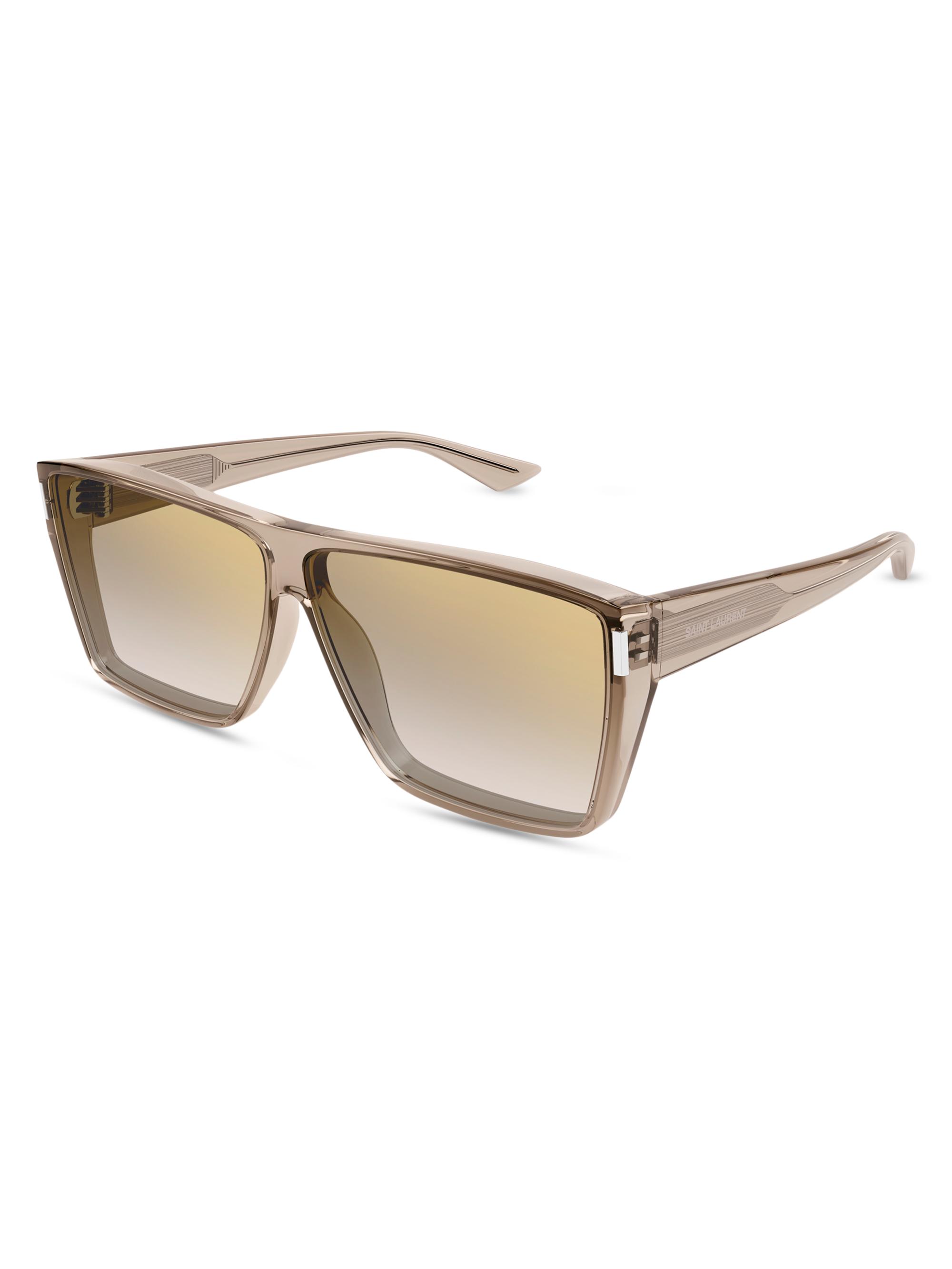 Saint Laurent Bold Contour 64MM Square Sunglasses | Saks Fifth Avenue