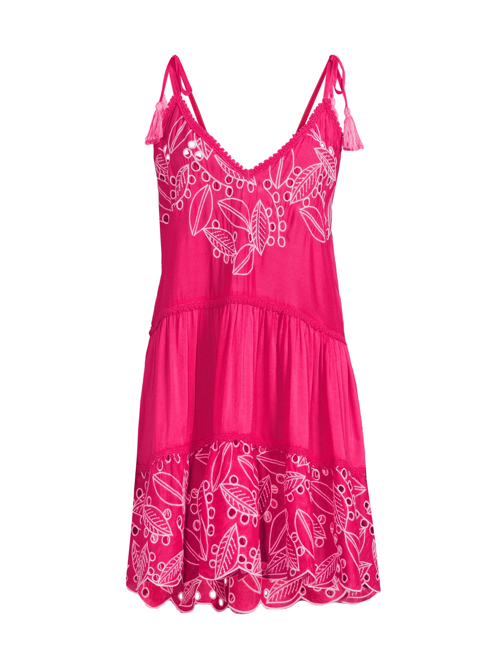 Ramy Brook Women's Makenzy Coverup Dress - Perfect Pink White