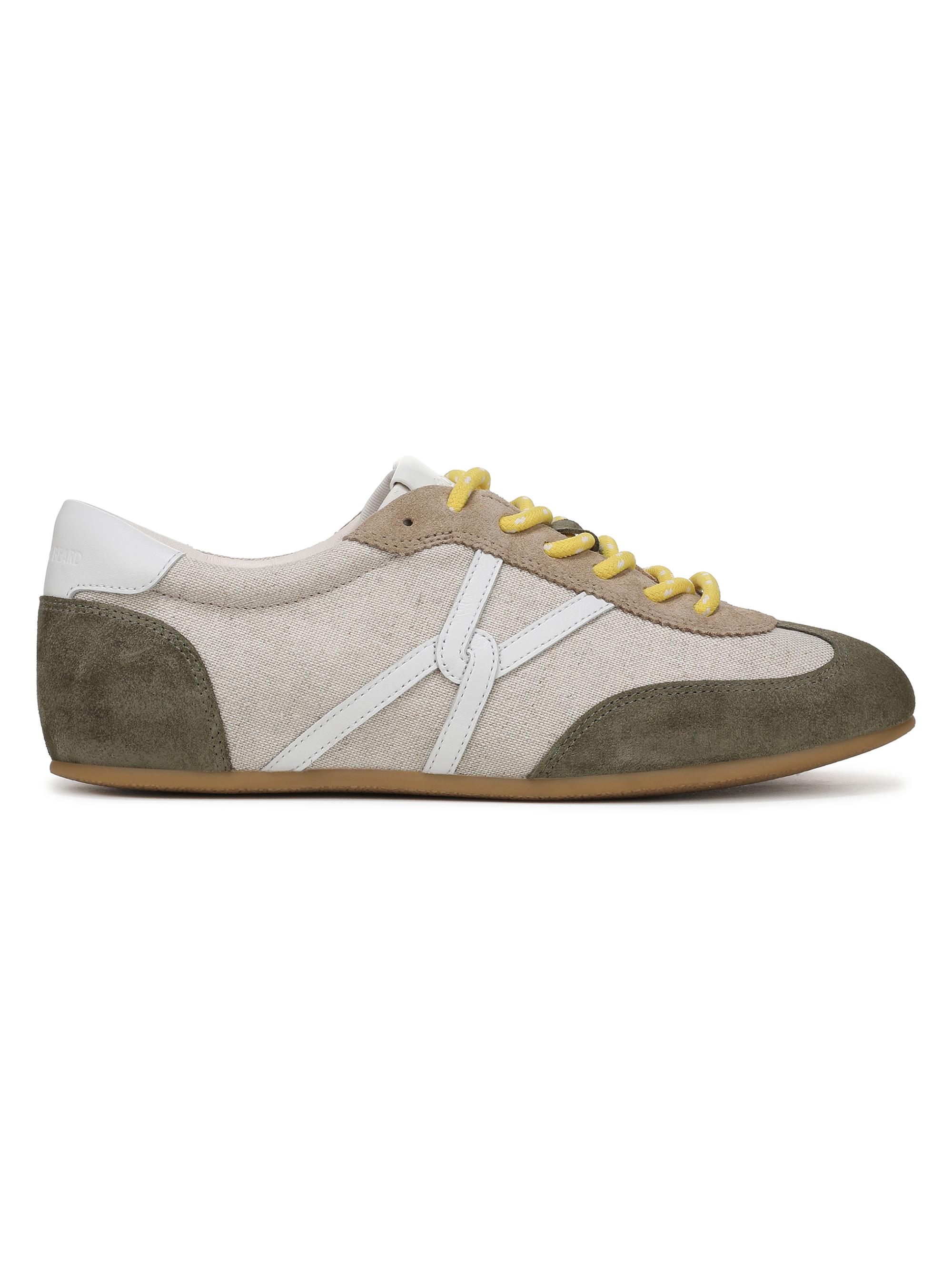 Veronica Beard Women's Riveria Suede & Textile Sneakers - Sand Stone Army