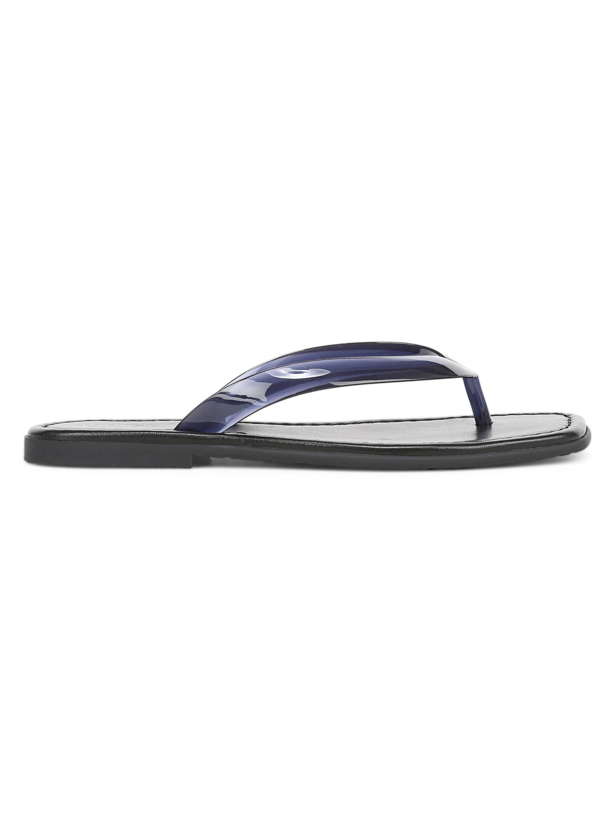 Veronica Beard Women's Clea Jelly Flip-Flops - Navy
