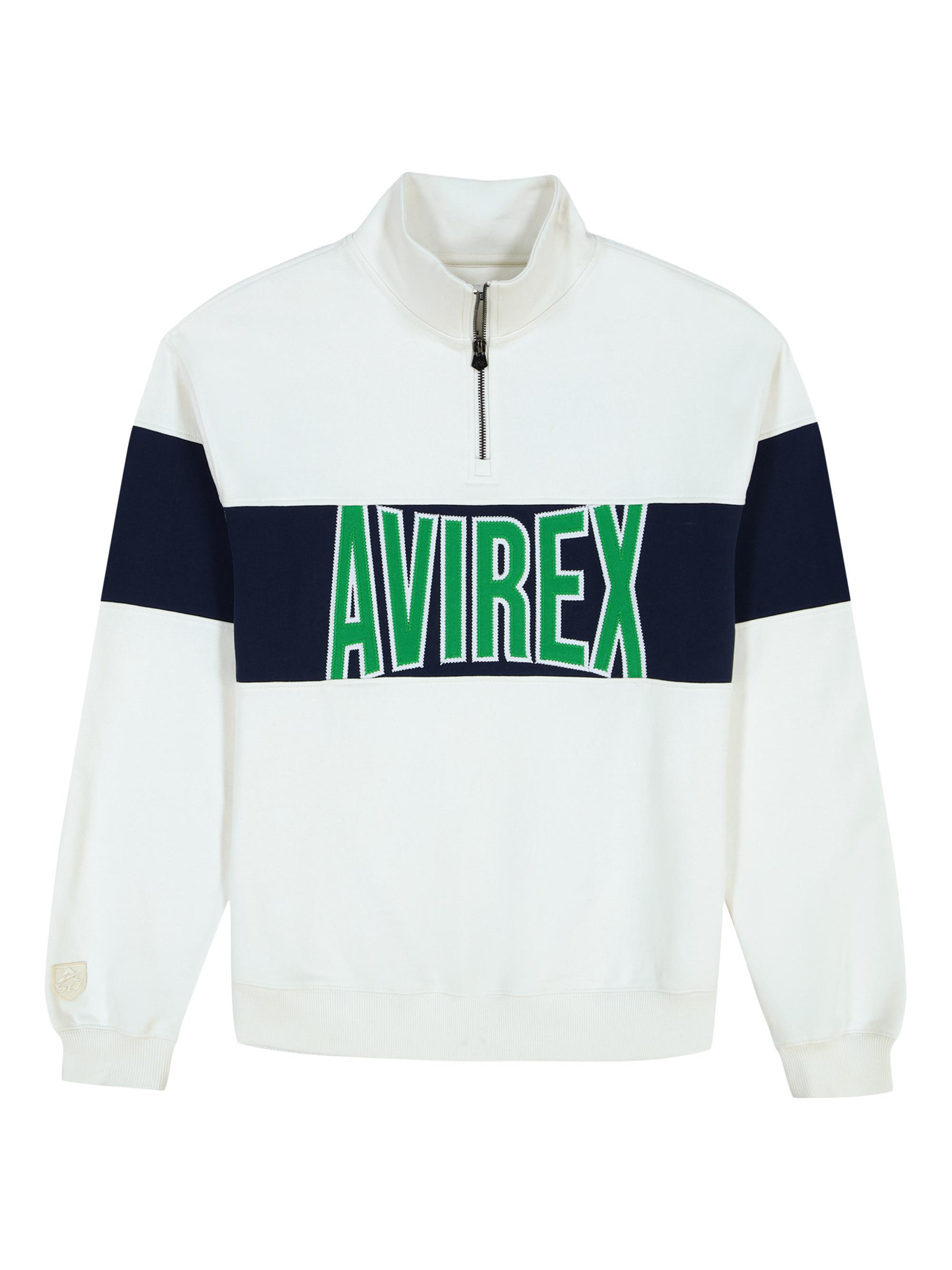 【AVIREX】FADE WASH COMMAND ZIP UP KNIT AVIREX x ATEEZ - FADE WASH PARKA “ADVENTURE” (PRE-ORDER