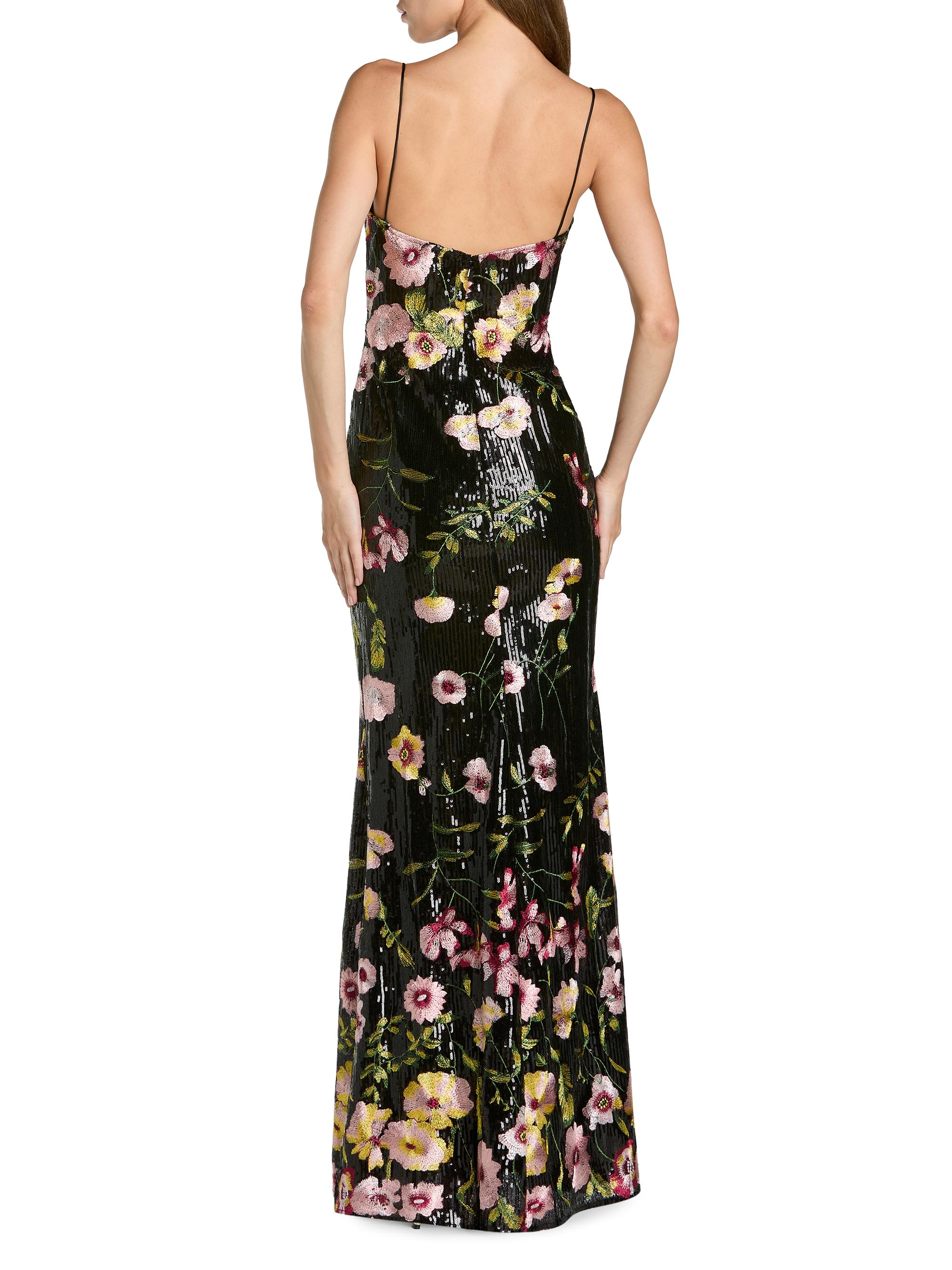 Mac Duggal Bustier Floral Appliqu Gown | Saks Fifth Avenue