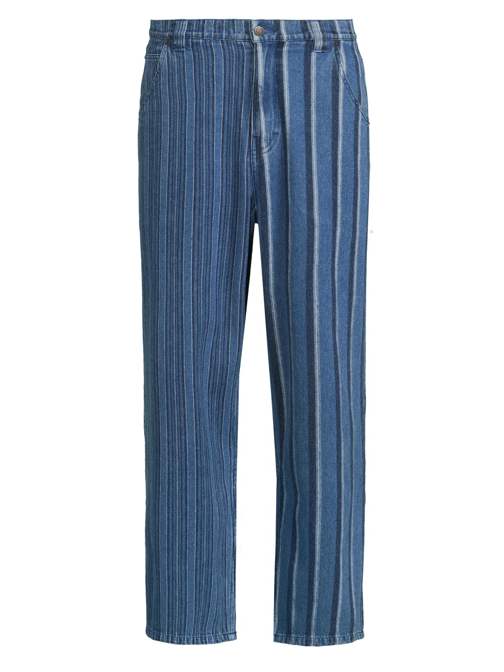 Honor The Gift Men's Inner City Auto Club Ankle Jeans - Dark Indigo