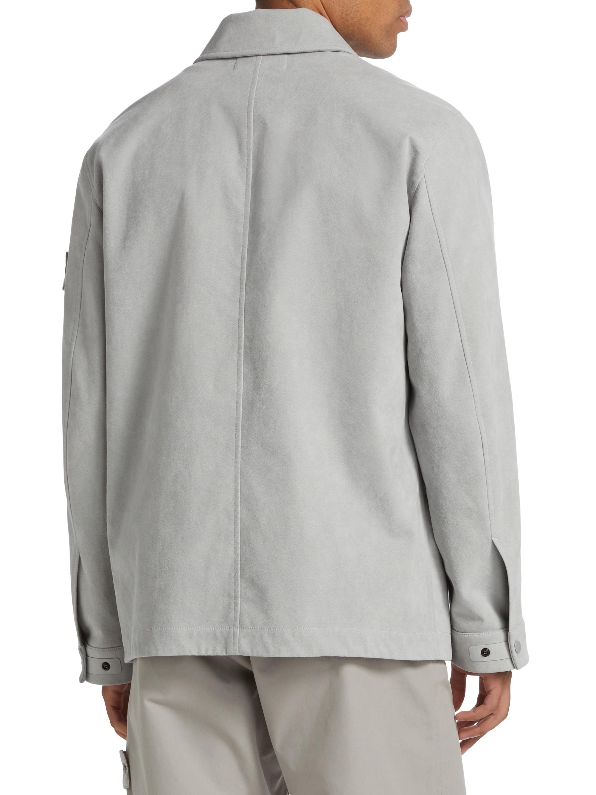 ジャケット・アウター STONE  GHOST Lsize Stone Island Ghost Monochrome Utility Jacket | Saks Fifth Avenue