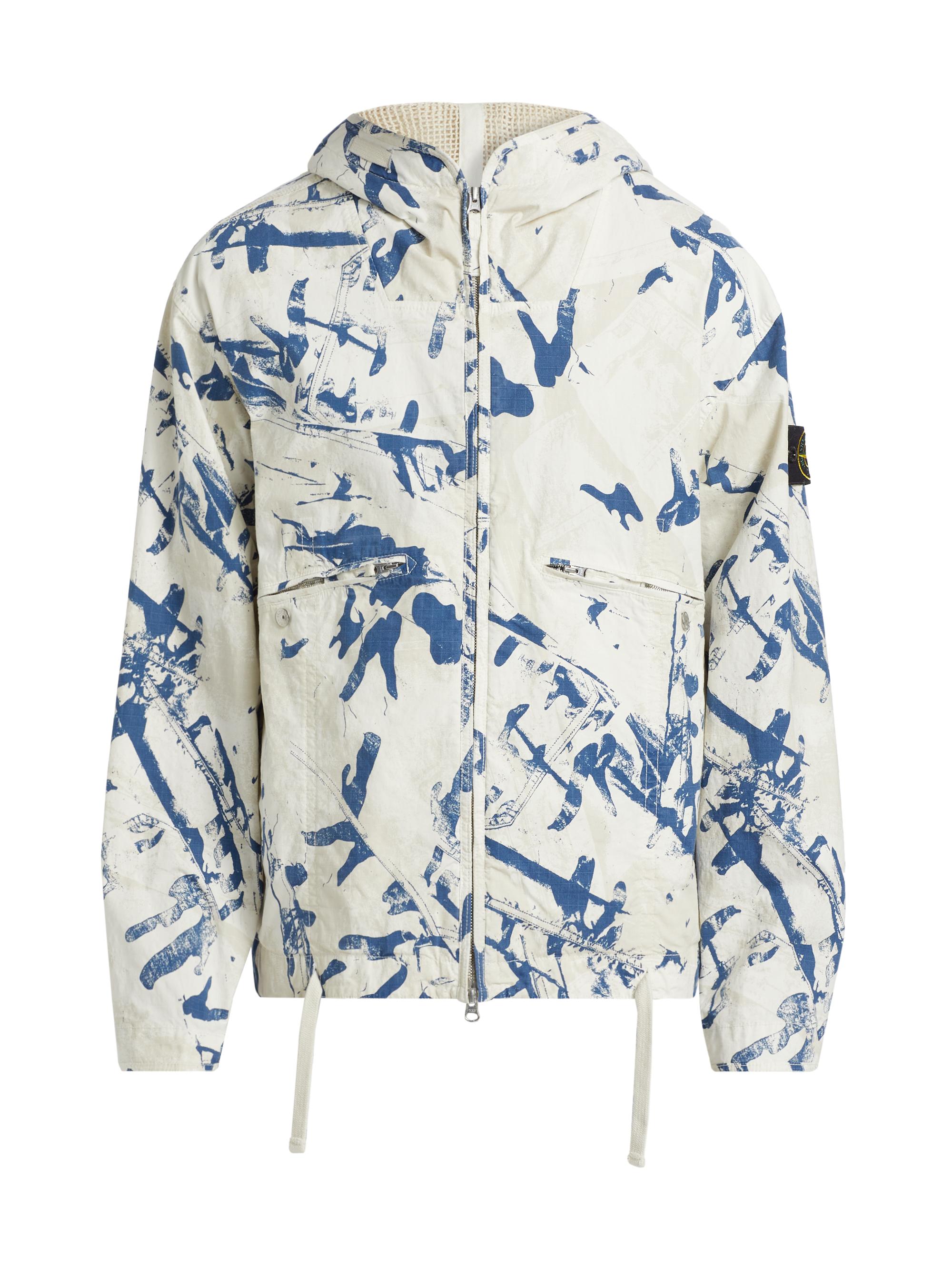 Stone Island Scan Camo Stretch Ripstop Jacket | Saks Fifth