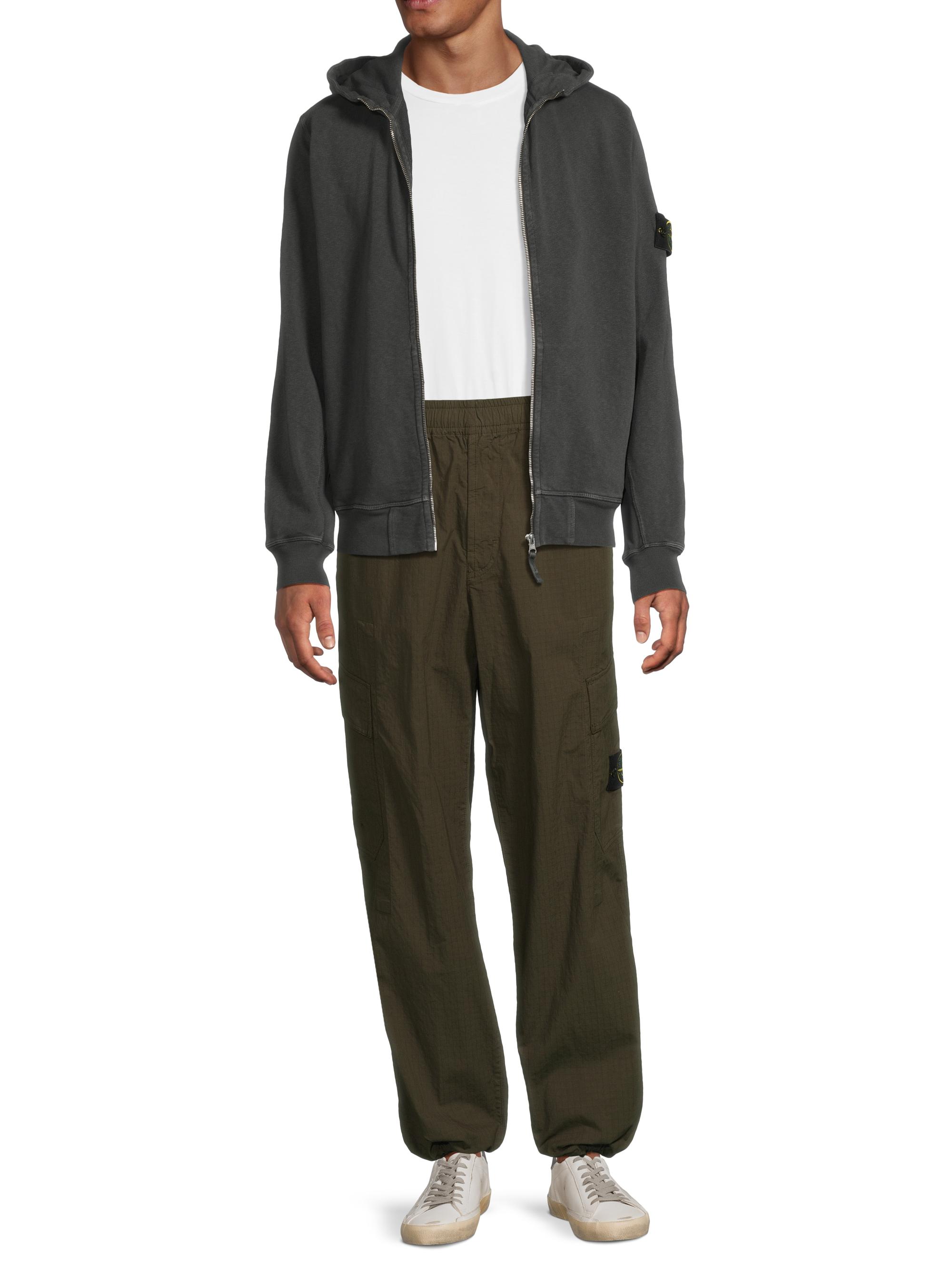 Stone Island Cotton Fleece Full-Zip Hoodie | Saks Fifth Avenue