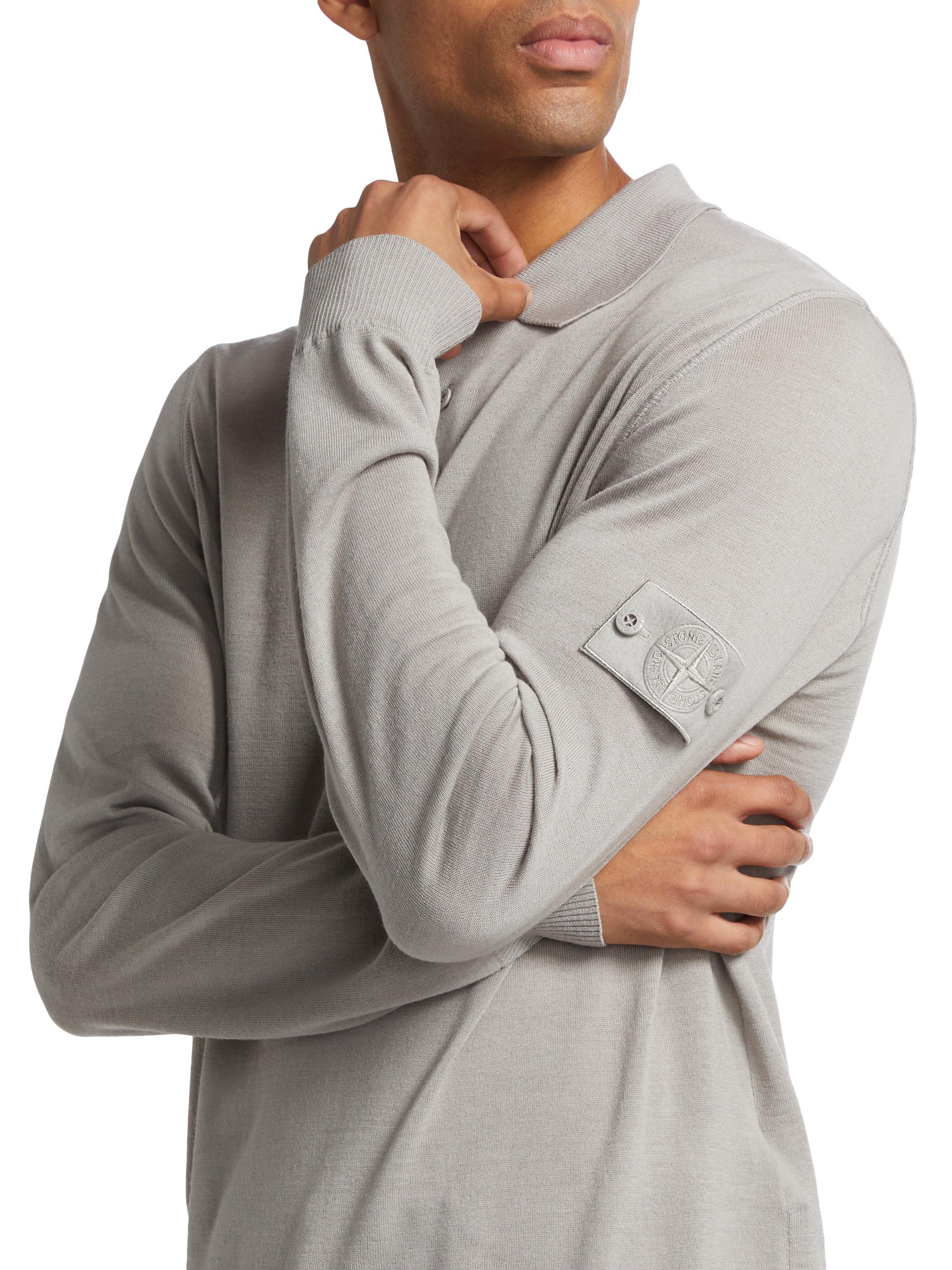 トップス Stone  long sleeve stone-island-V0062-Compass-