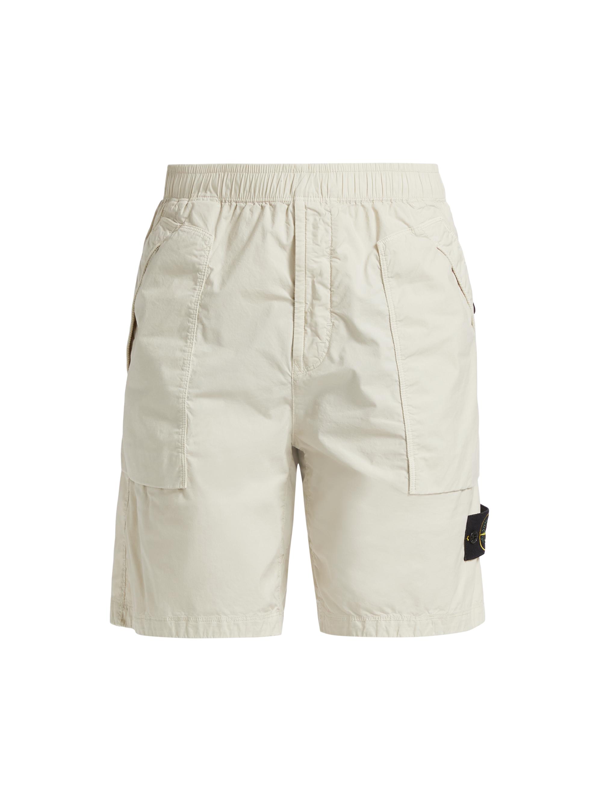 Stone Island Men's Paracadute Nylon Bermuda Shorts - Sand