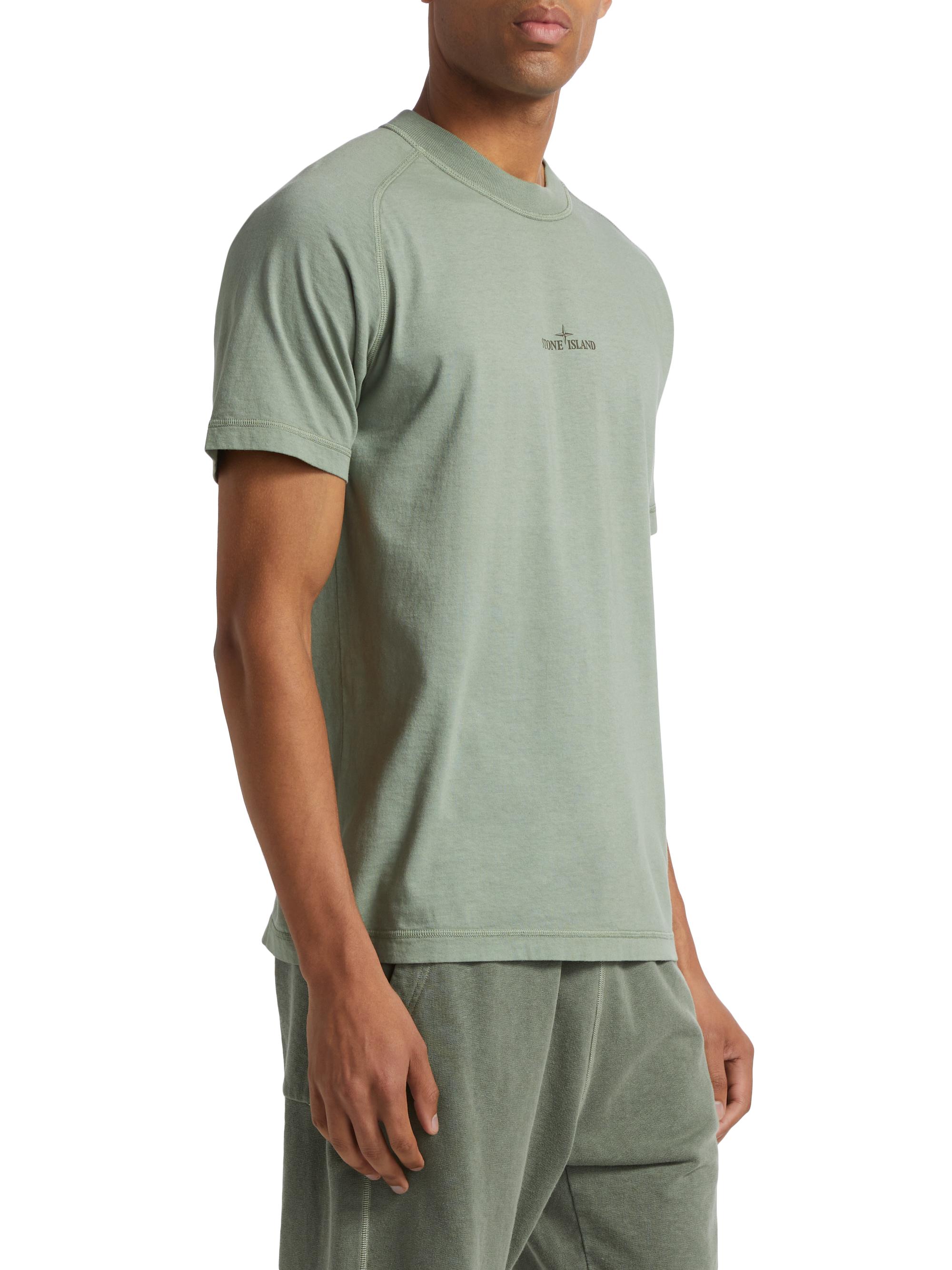 トップス 2013 STONE  GARMENT DYE PURE TOP 1203GD - Short Sleeve Binding Garment Dye T-Shirt – Los