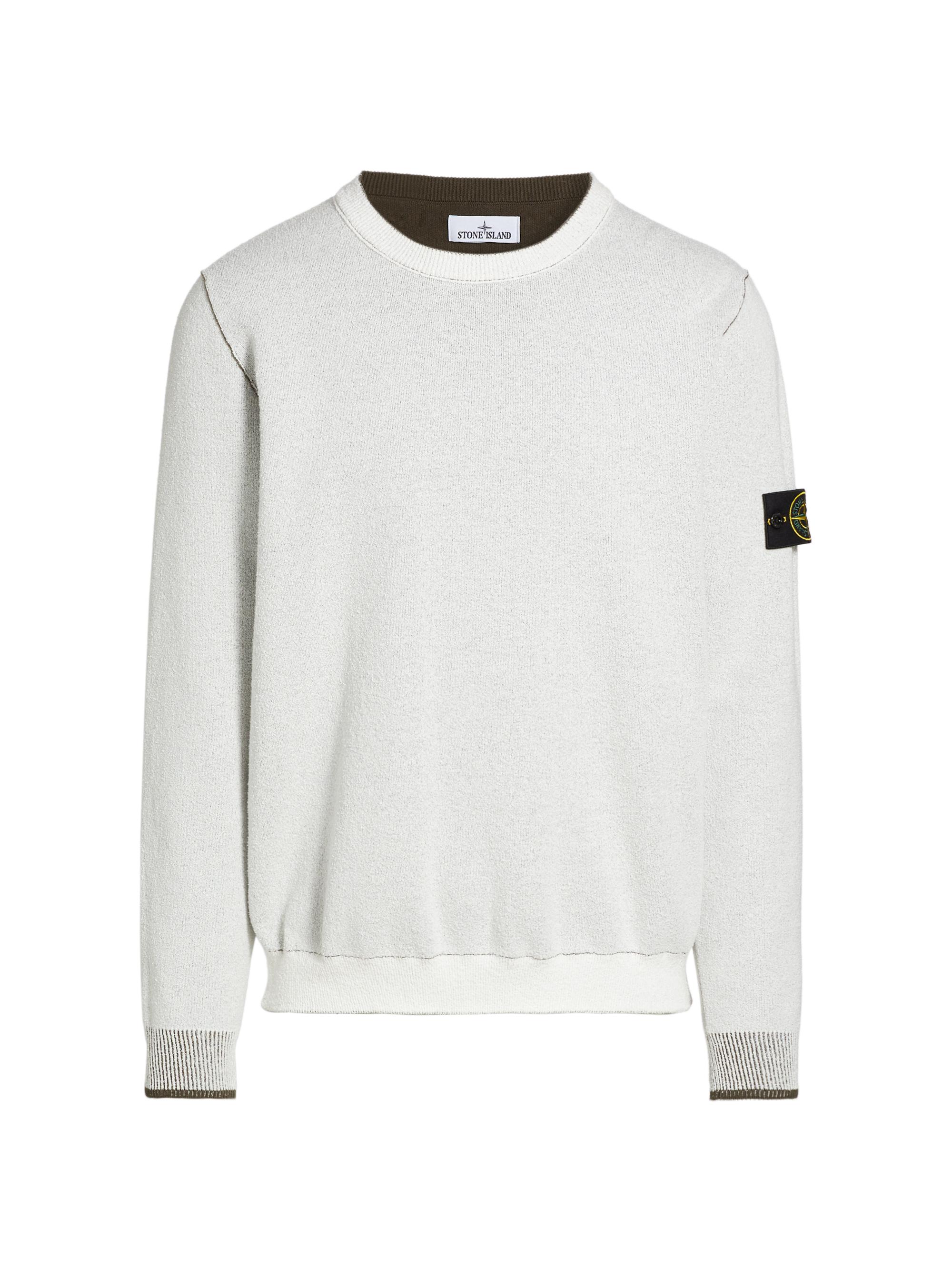 Stone Island Men's Double-Face Crewneck Sweatshirt -