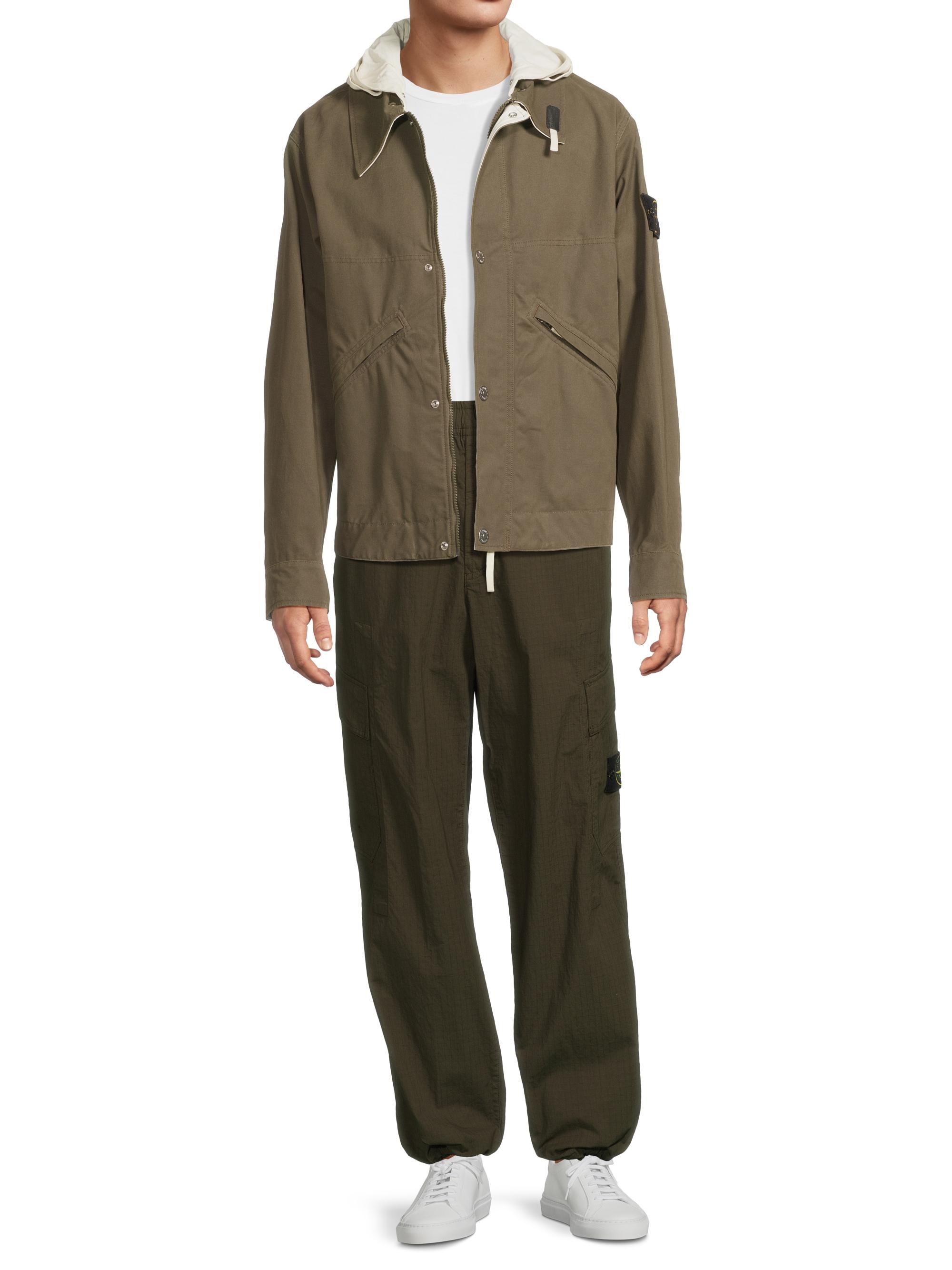 ジャケット・アウター STONE  Cotton Shirt Jacket Stone Island Tela Cotton Shirt Jacket | Saks Fifth Avenue