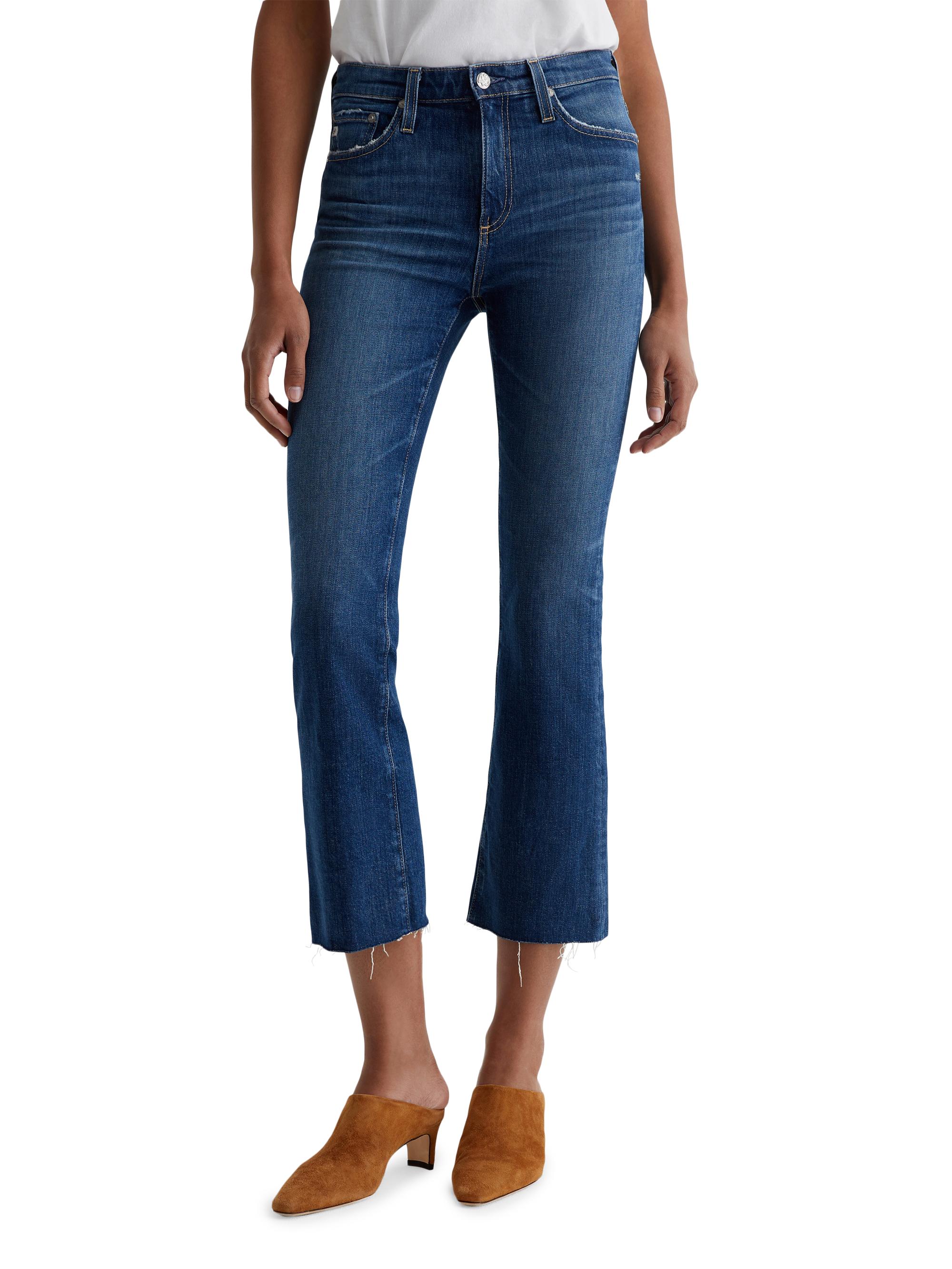 AG Jeans Women's Farrah Boot-Cut Crop Jeans - Eleven Years Memory