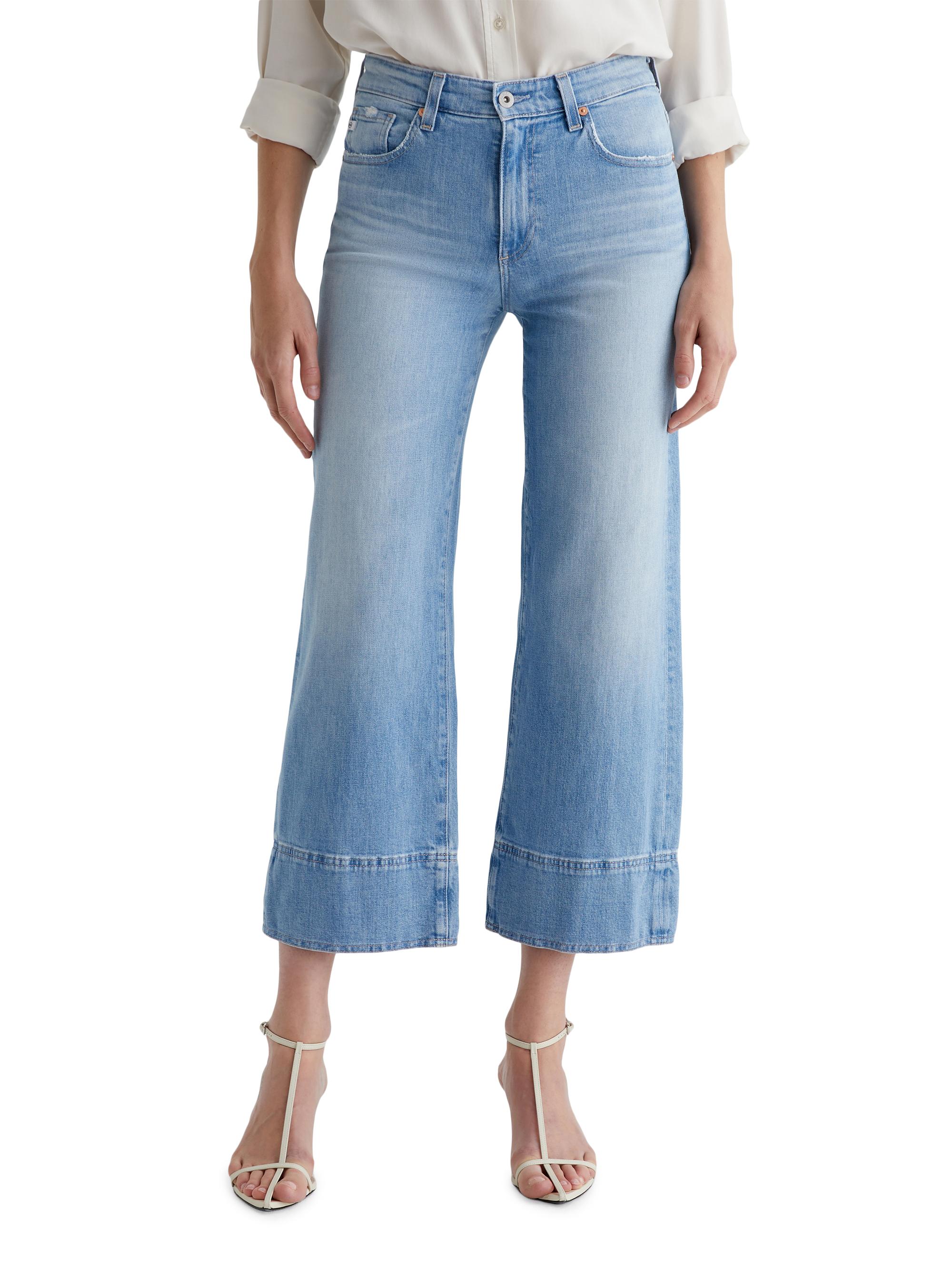 AG Jeans Women's Saige Mid-Rise Flared Crop Jeans - Dana Point
