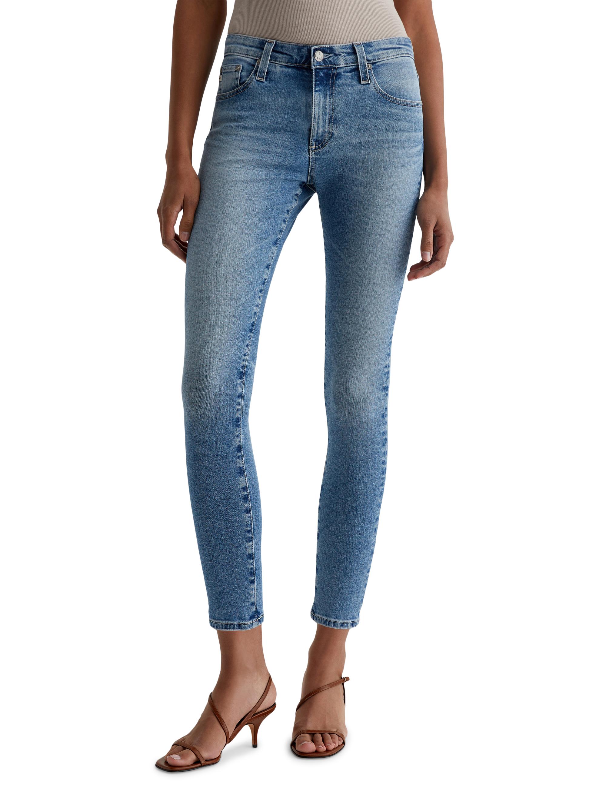 AG Jeans Women's Farrah Stretch-Cotton Ankle Skinny Jeans - Eighteen Years Dream