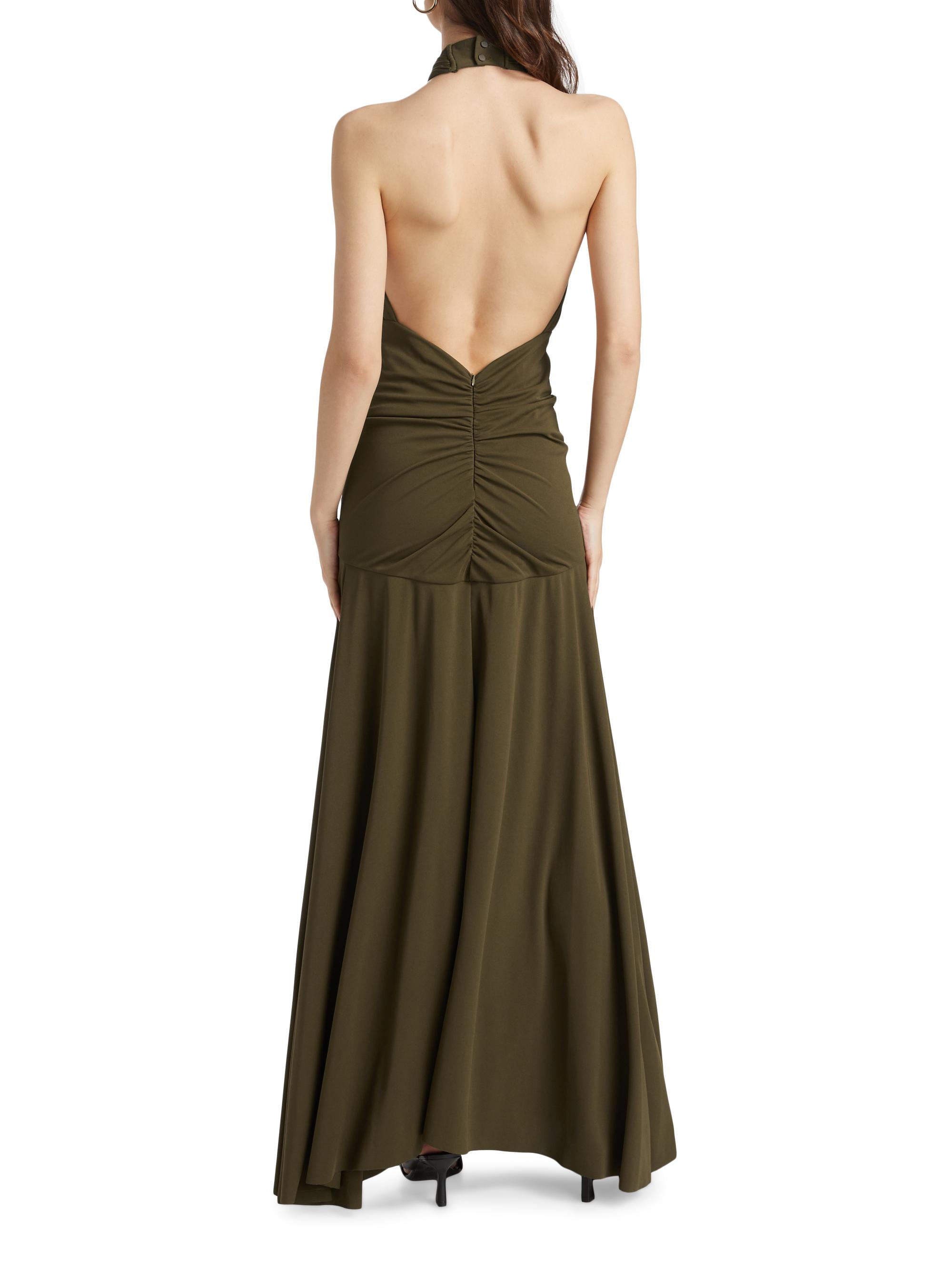 Ronny Kobo LaBelle Halterneck Maxi Dress | Saks Fifth Avenue