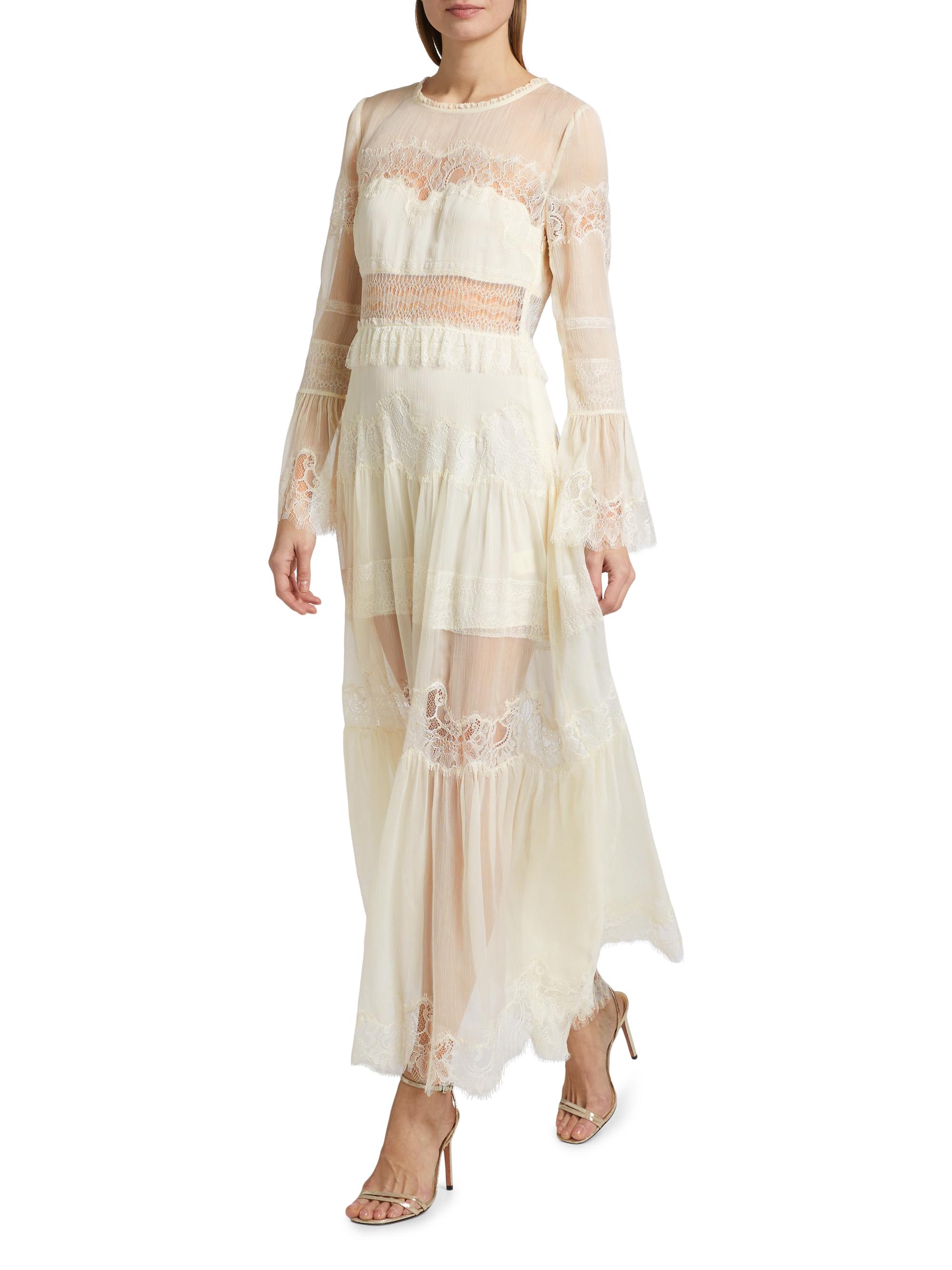 sachin and babi light blue dress Ruffle Off The Shoulder Dress by Chelsea28