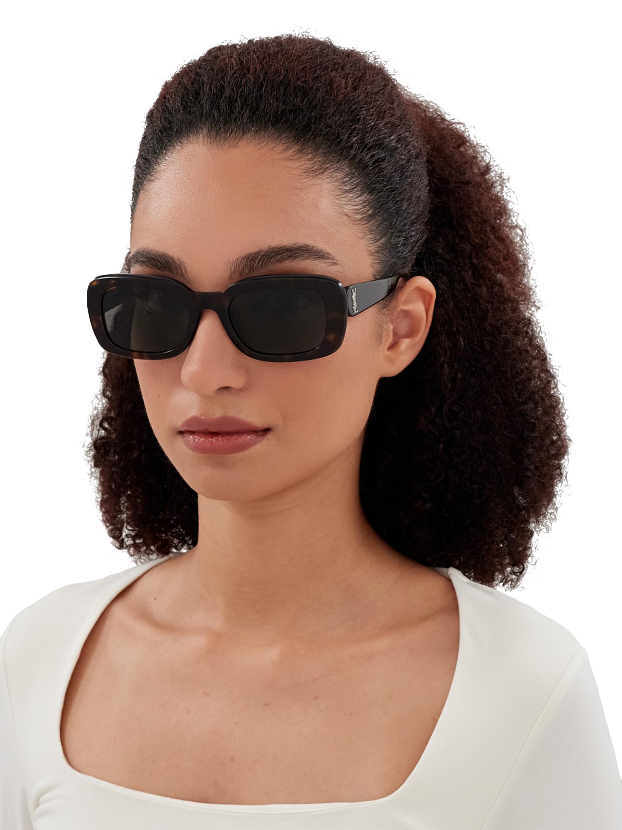 Saint Laurent Color Animation 53MM Rectangular Sunglasses | Saks