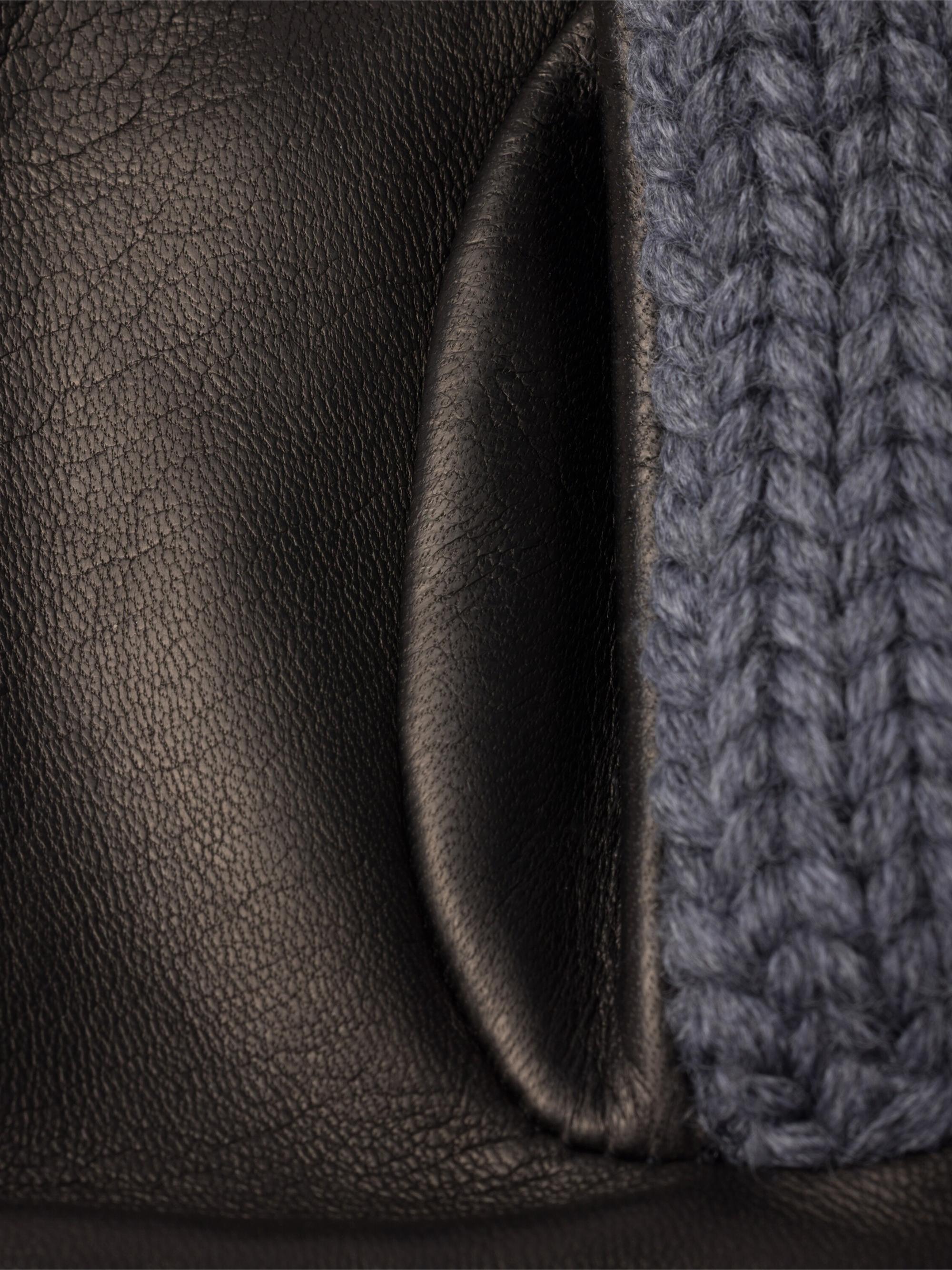 Prada Wool and Nappa Leather Gloves | Saks Fifth Avenue