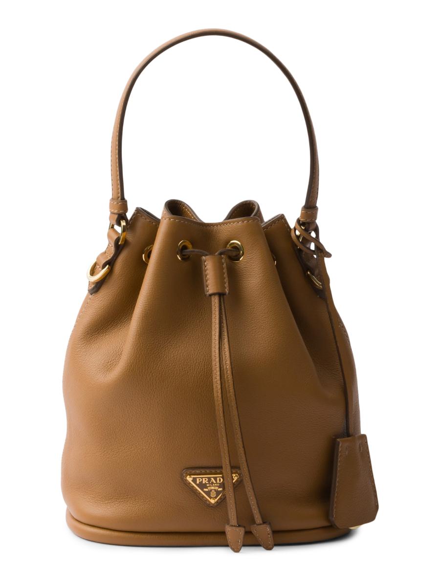 Prada Leather Bucket Mini Bag | Saks Fifth Avenue