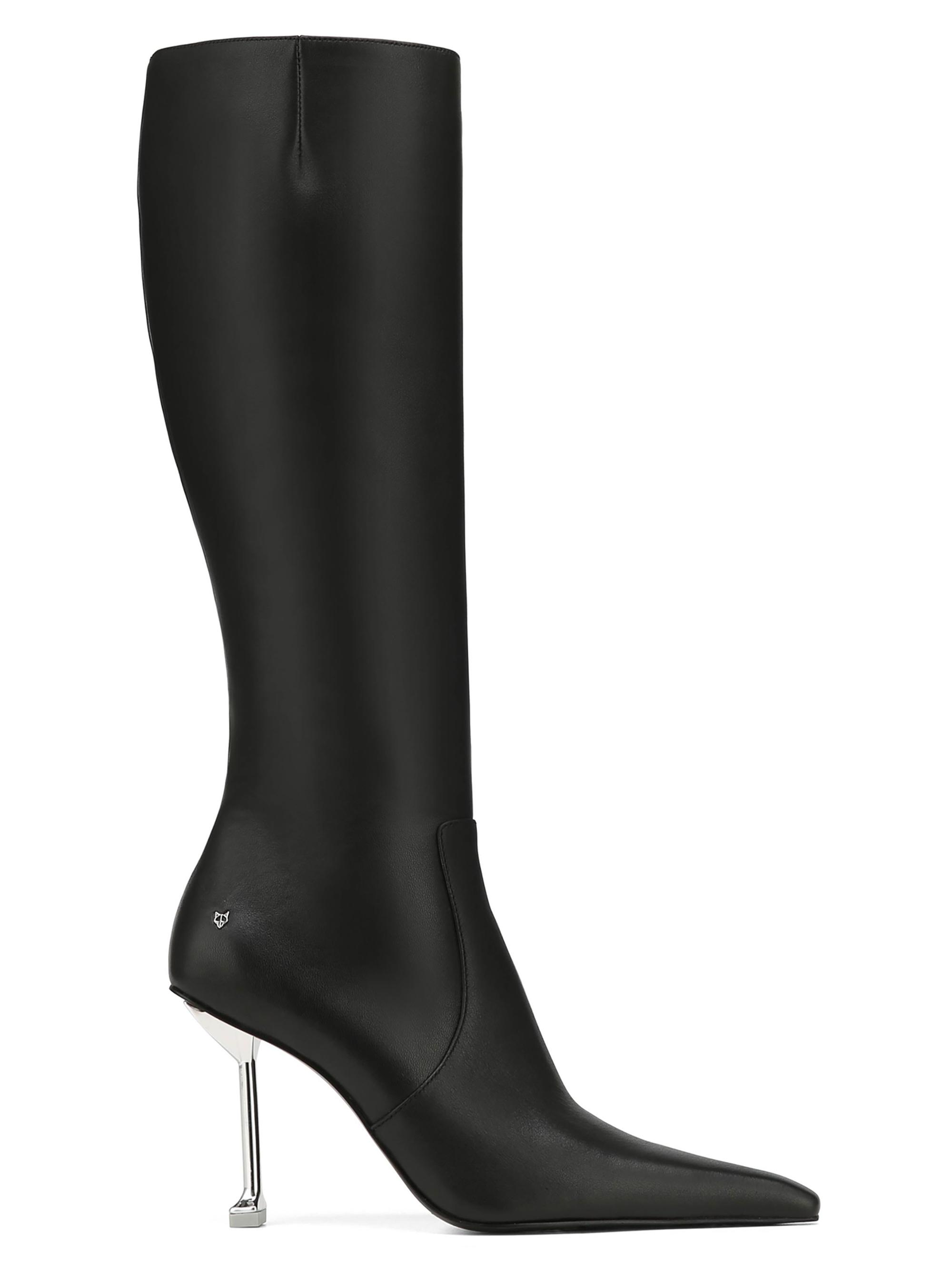 Naked Wolfe Women's Venture Nappa Prince Leather Boots - Black