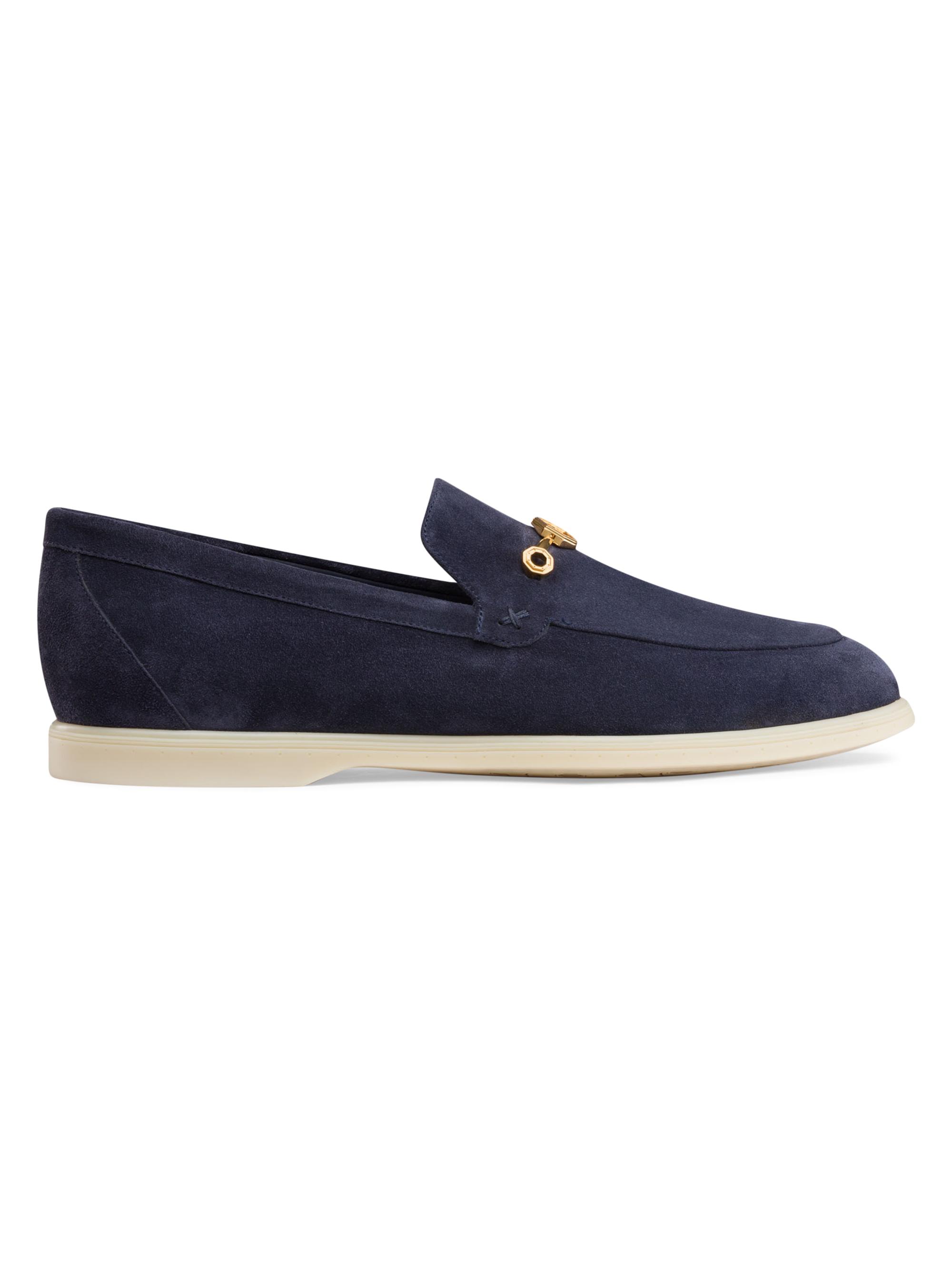 Stefano Ricci Men's Suede Loafers - Blue