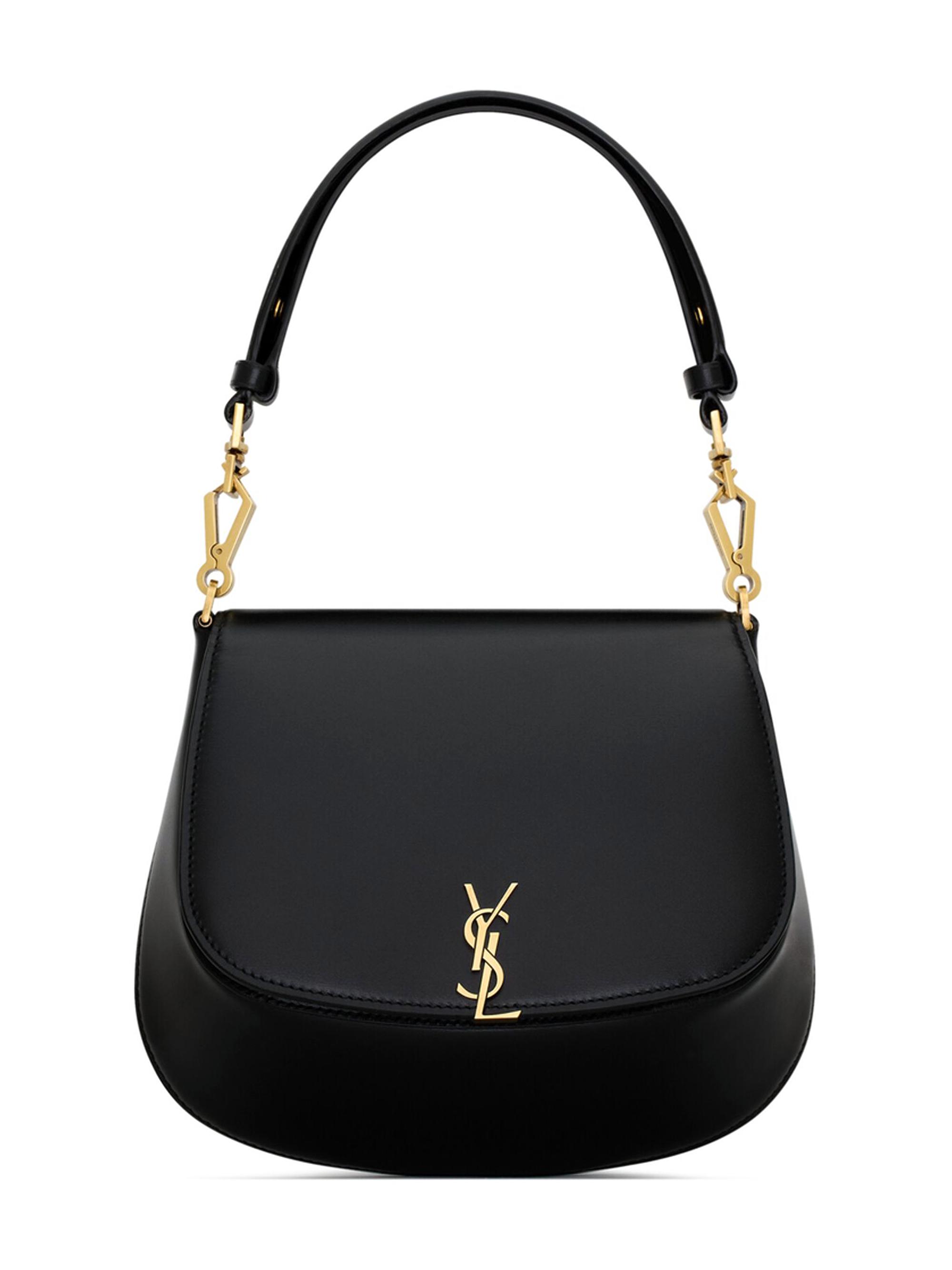 Saint Laurent YSL ブラック ショルダーバッグ Saint Laurent Voltaire Top Handle in Box | Saks Fifth Avenue
