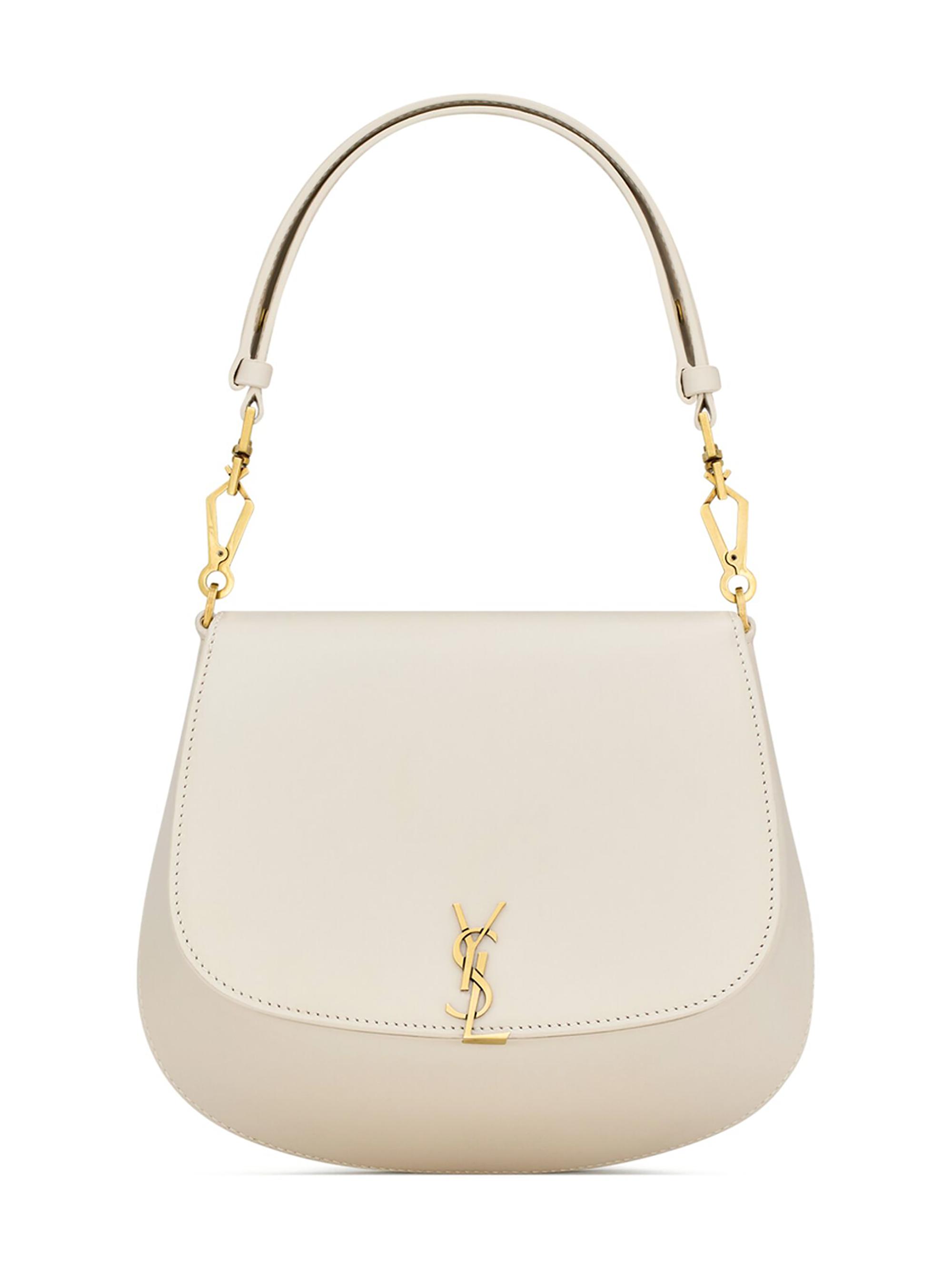 Saint Laurent Women's Voltaire Top Handle Bag in Box - Blanc Vintage