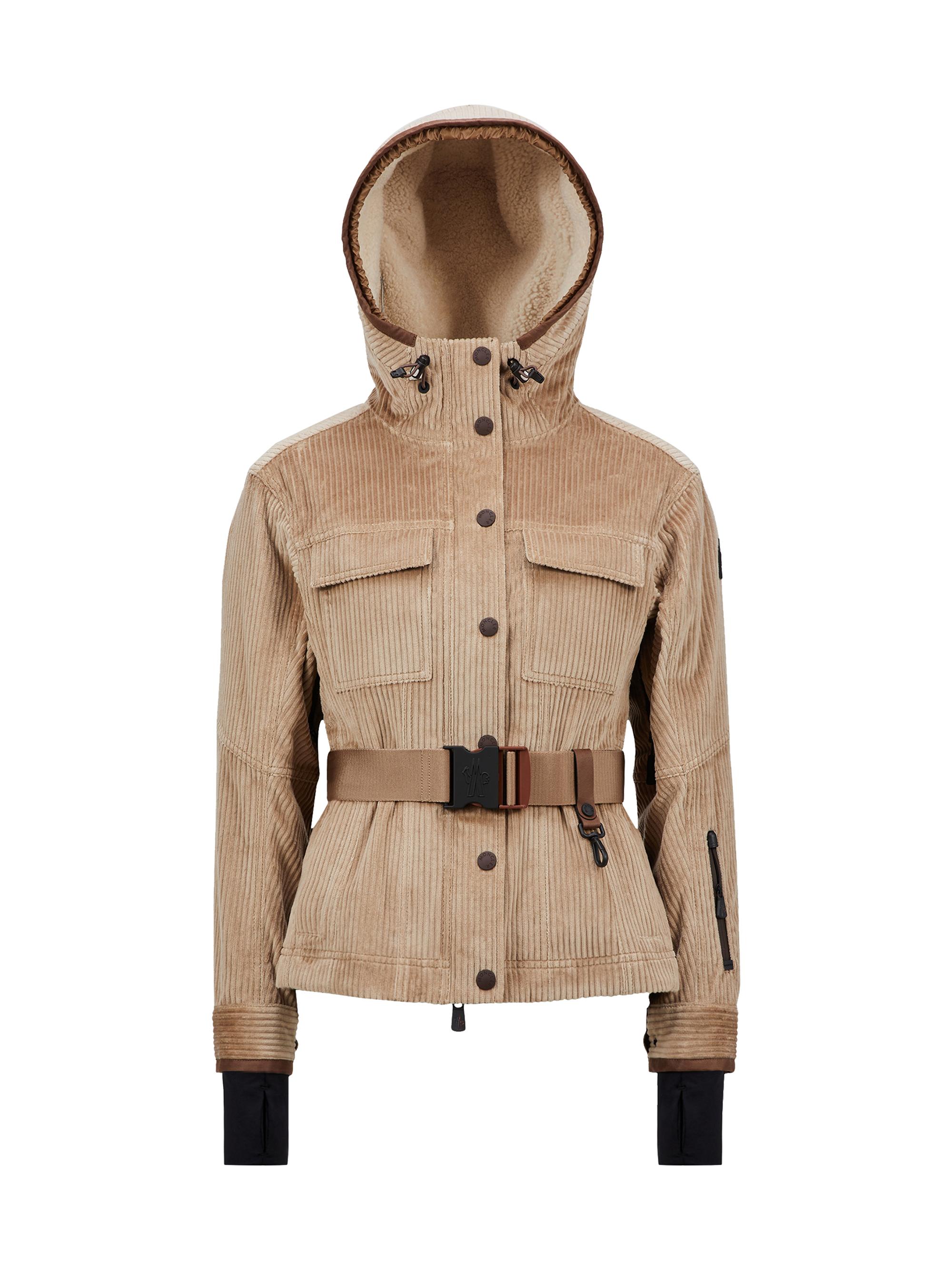Moncler Grenoble Women's Hague Corduroy High Performance Jacket - Beige