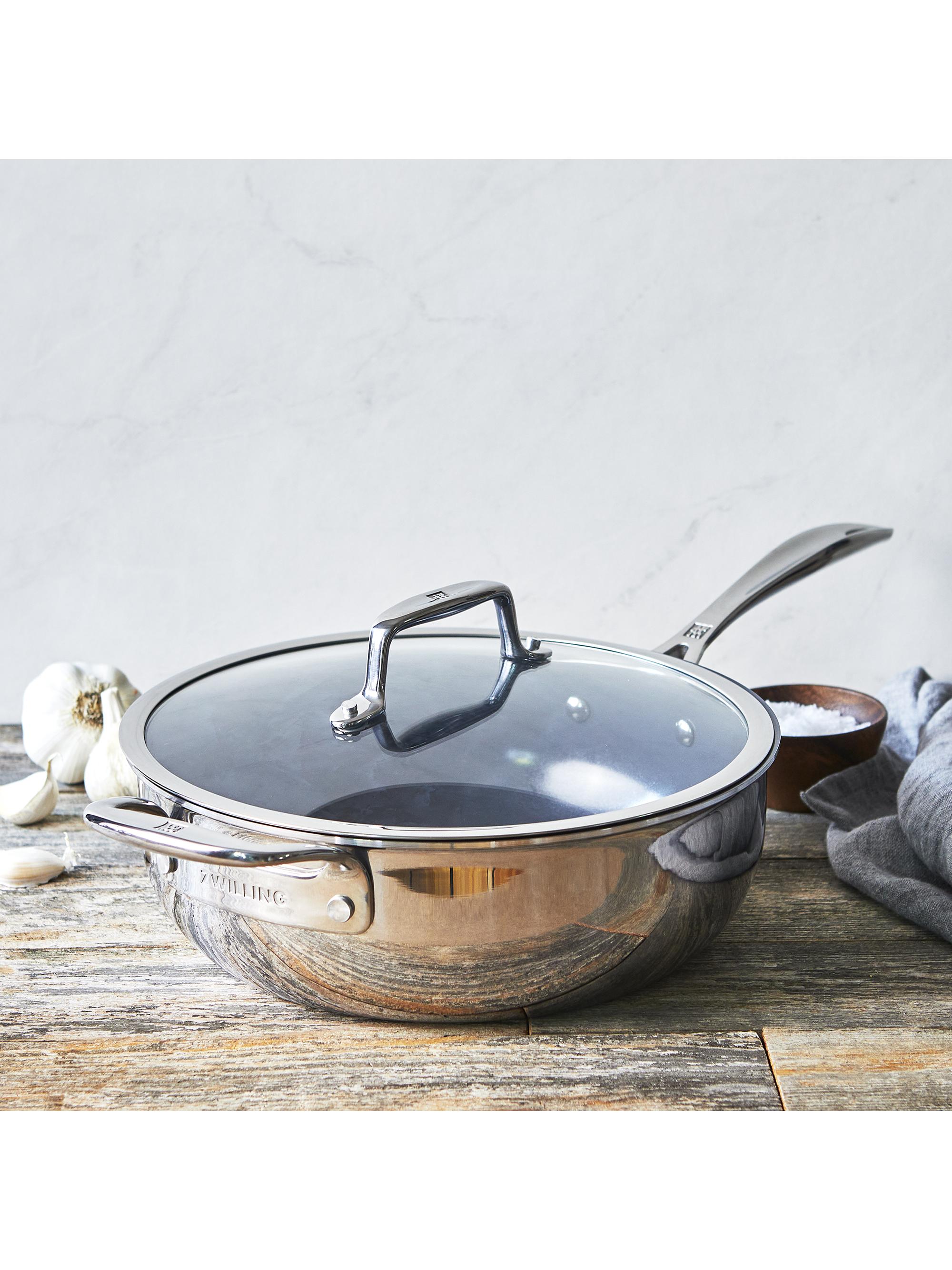 ZWILLING J.A. Henckels Clad CFX 4.5 qt Stainless Steel Ceramic