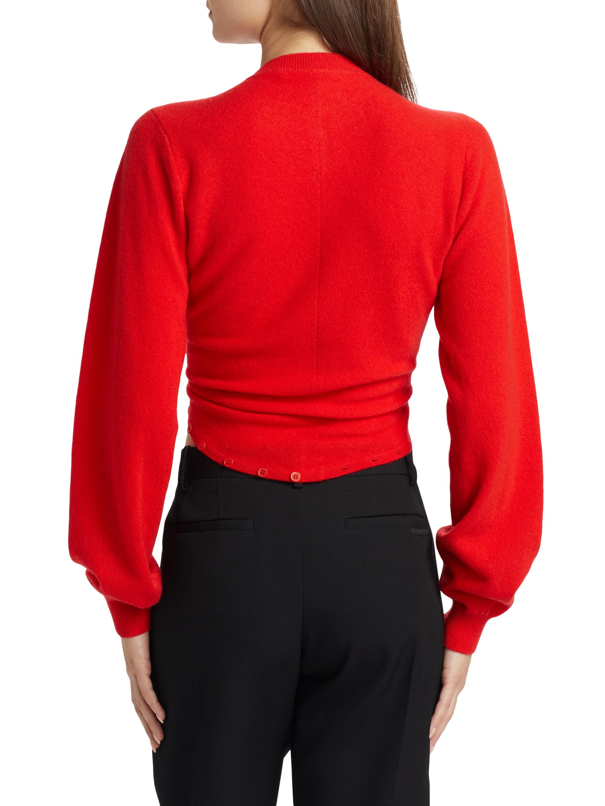 【新品】QUNG QG Classic Cropped Cardigan 完売品 新品】QUNG QG Classic Cropped Cardigan 完売品 Fringed