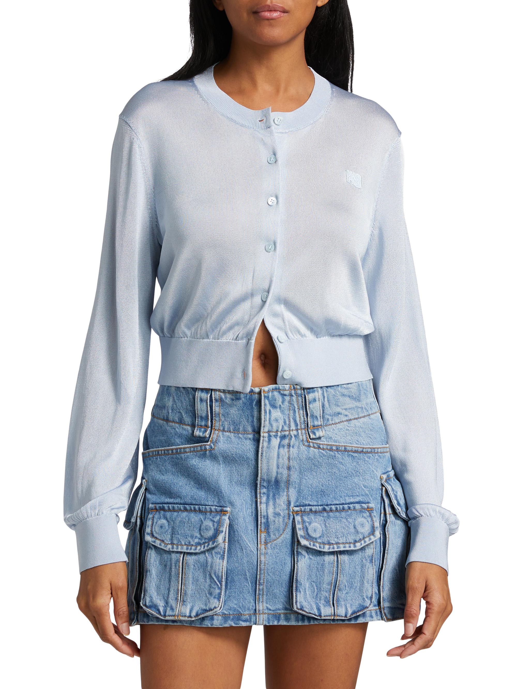 【新品】QUNG QG Classic Cropped Cardigan 完売品 新品】QUNG QG Classic Cropped Cardigan 完売品