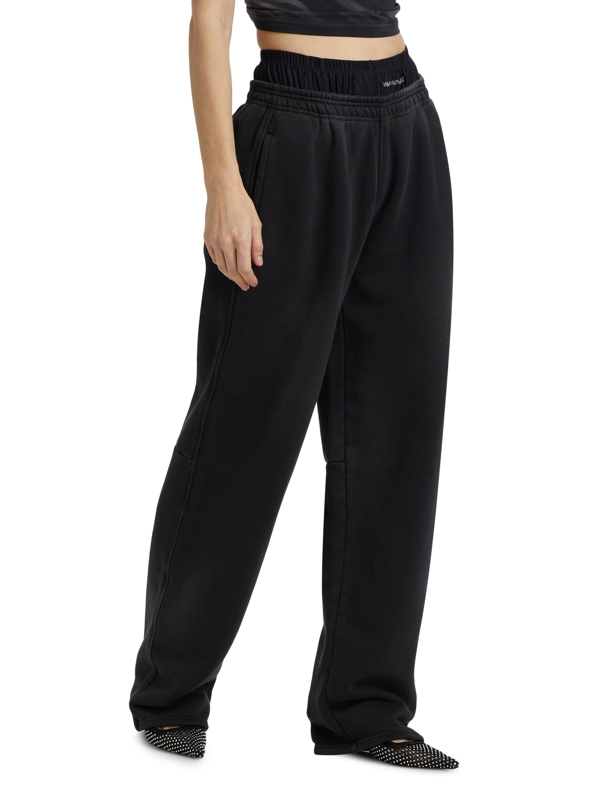 Alexander Wang Pre-Styled Bike Short Sweatpants | Saks Fifth Avenue