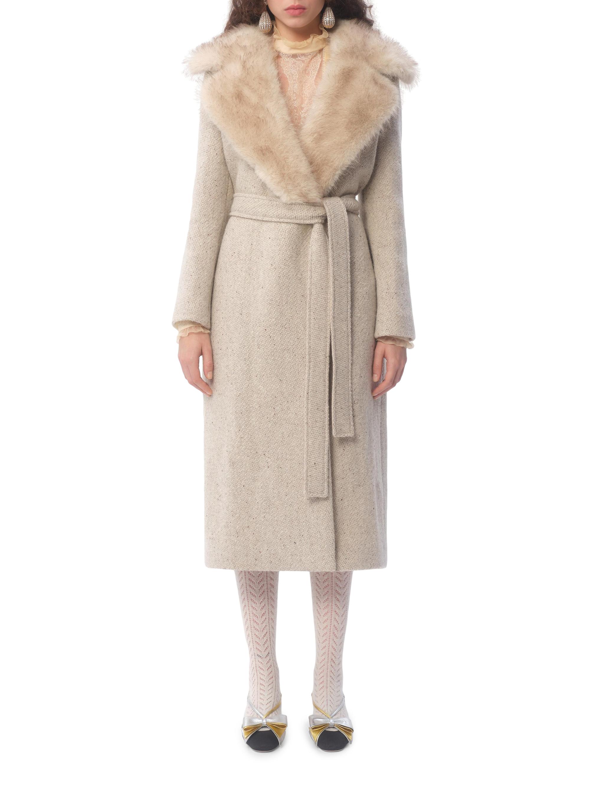 Valentino Garavani Coat in Textured Coat | Saks Fifth Avenue