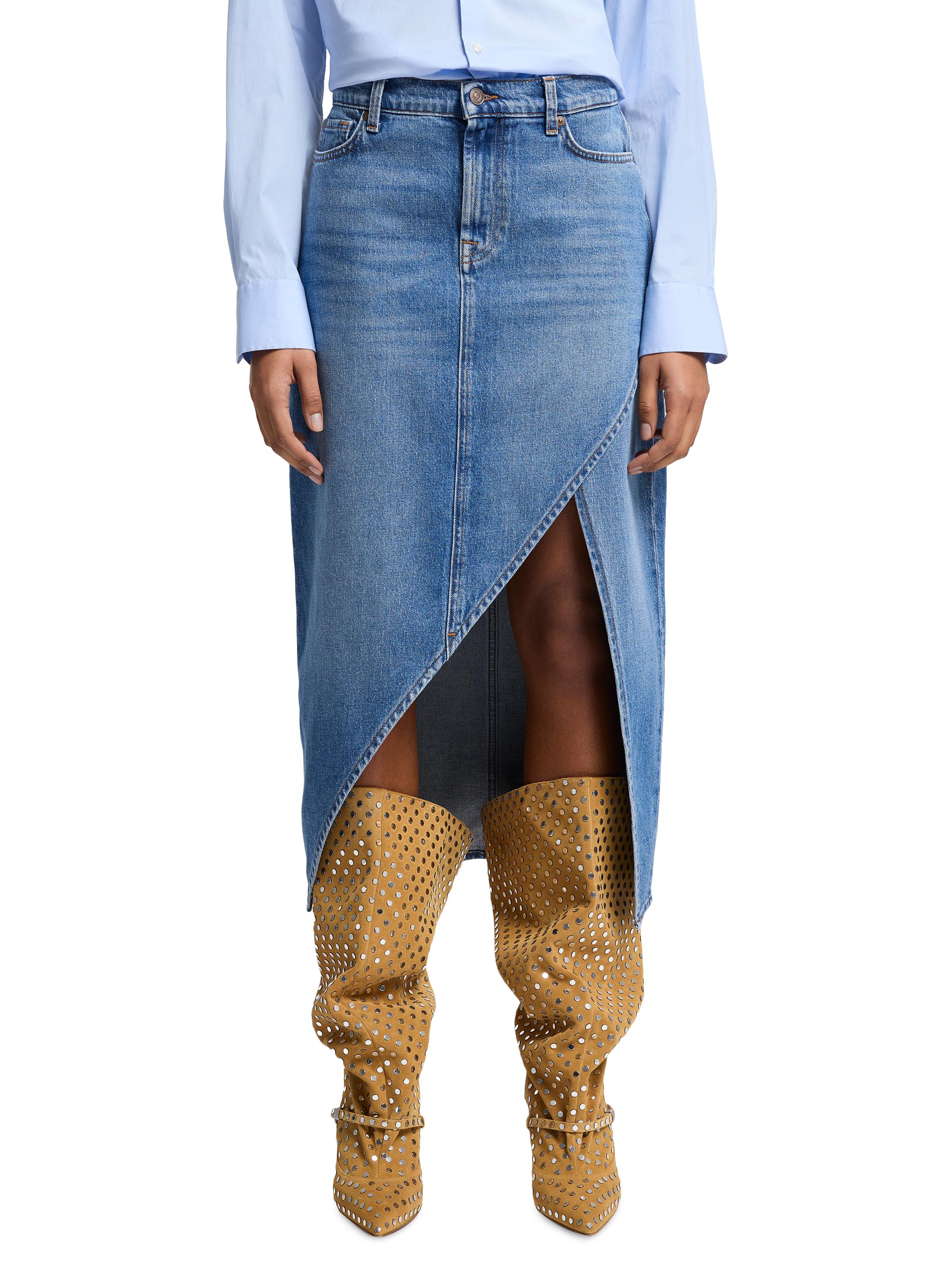 2022 アパルトモン AP STUDIO Slit Denim Skirt 2022 アパルトモン AP STUDIO Slit Denim Skirt 2022 アパルトモン AP