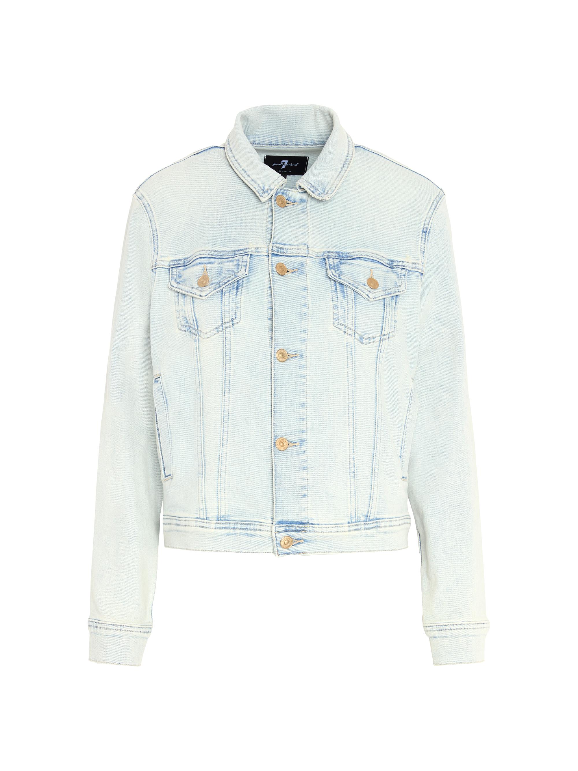 For All Mankind Classic Denim Trucker Jacket Saks Fifth Avenue