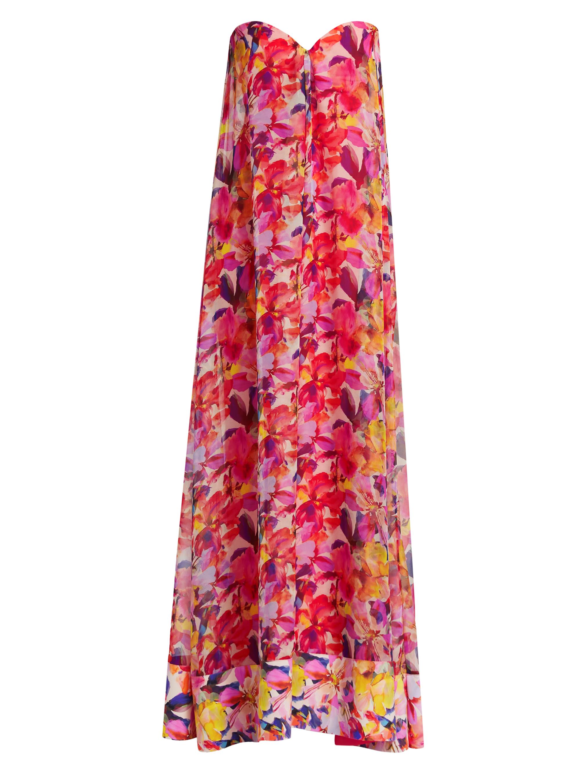 Chiara Boni La Petite Robe Women's Junji Chiffon Strapless Gown - Balinese