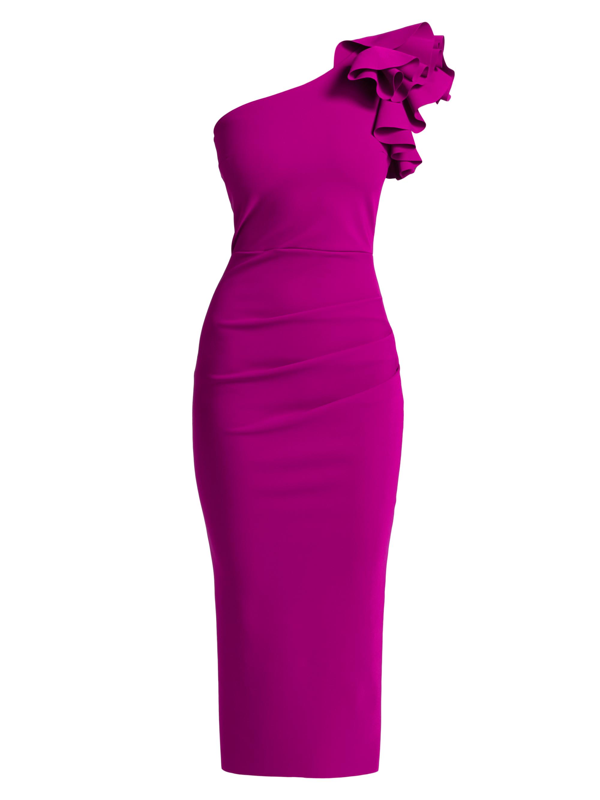 Chiara Boni La Petite Robe Umar One-Shoulder Midi-Dress Saks