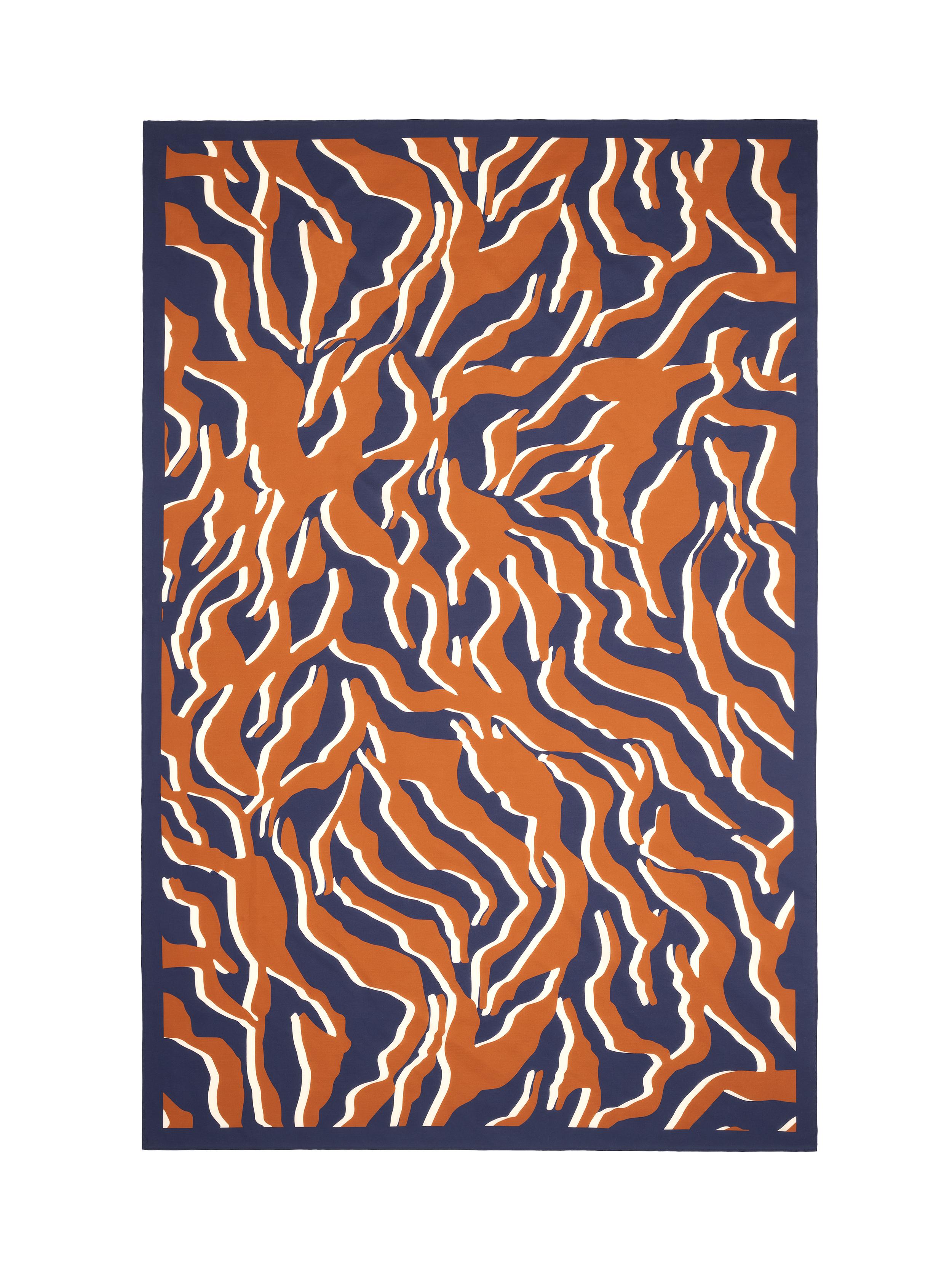 ERES Women's Ile Printed Silk-Cotton Sarong - Ecorce