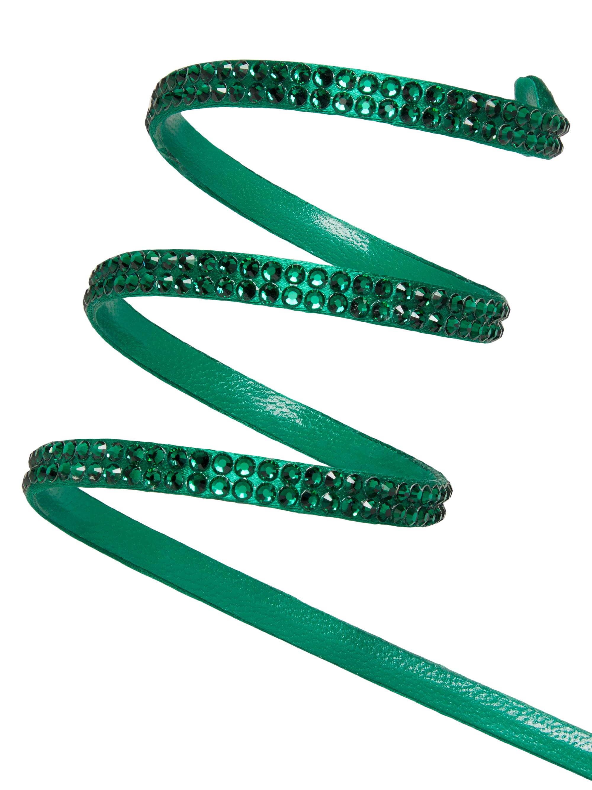 Cleo 105MM Embellished Satin Ankle-Wrap Sandals