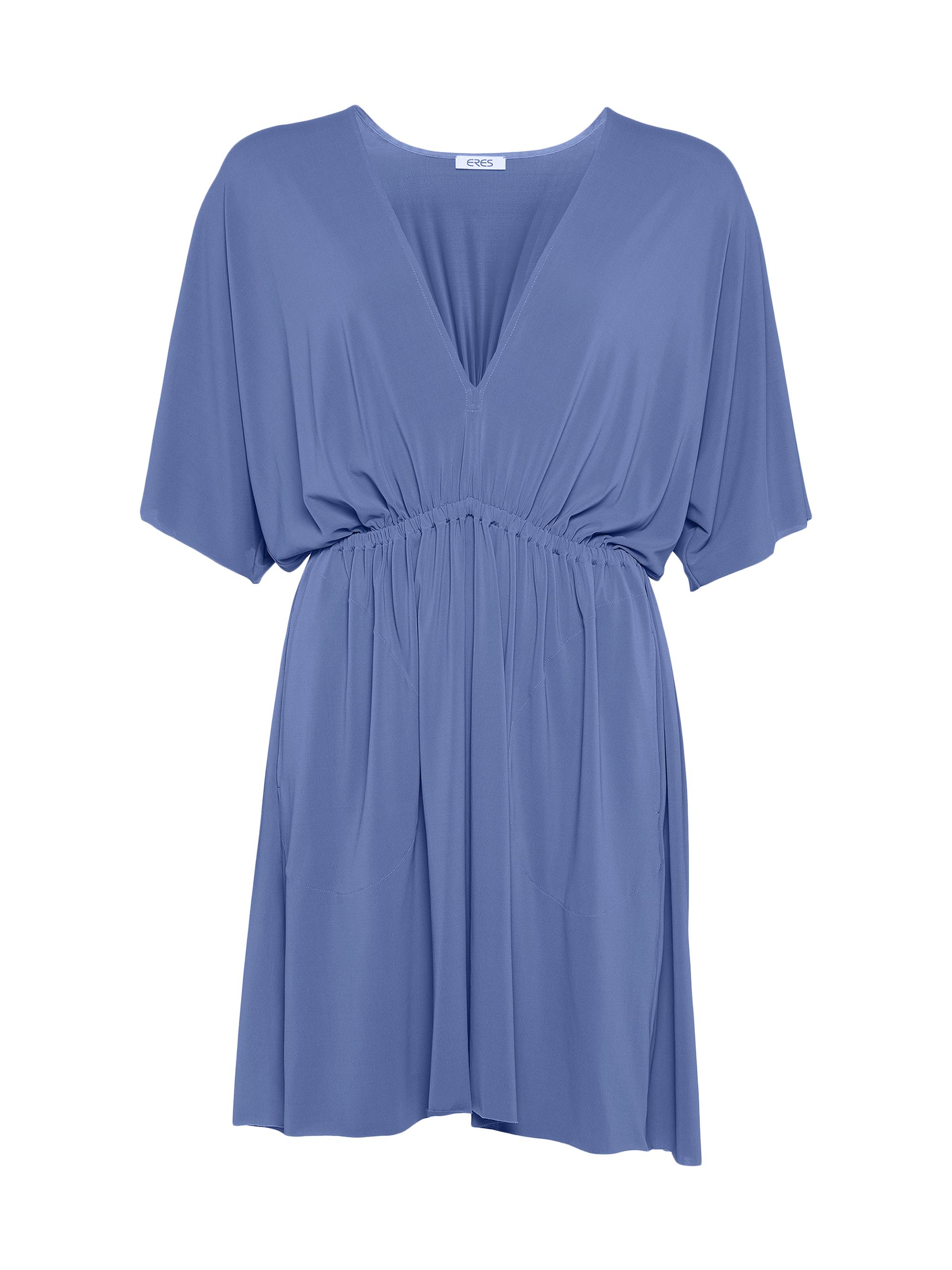 ERES Women's Naïa Plunging V-Neck Jersey Minidress - Sirene