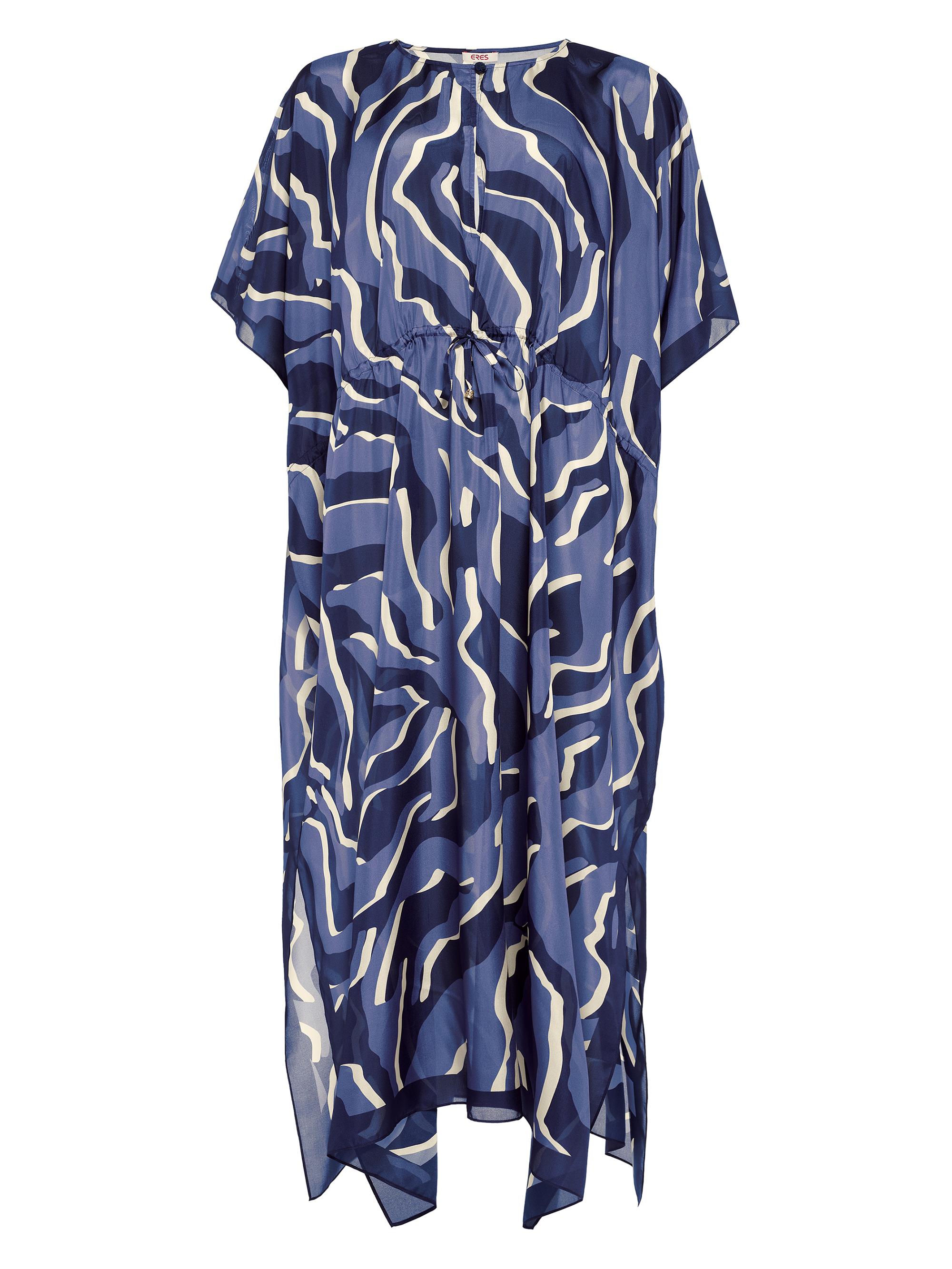 ERES Women's Archipel Printed Silk Drawstring Caftan - Sirene
