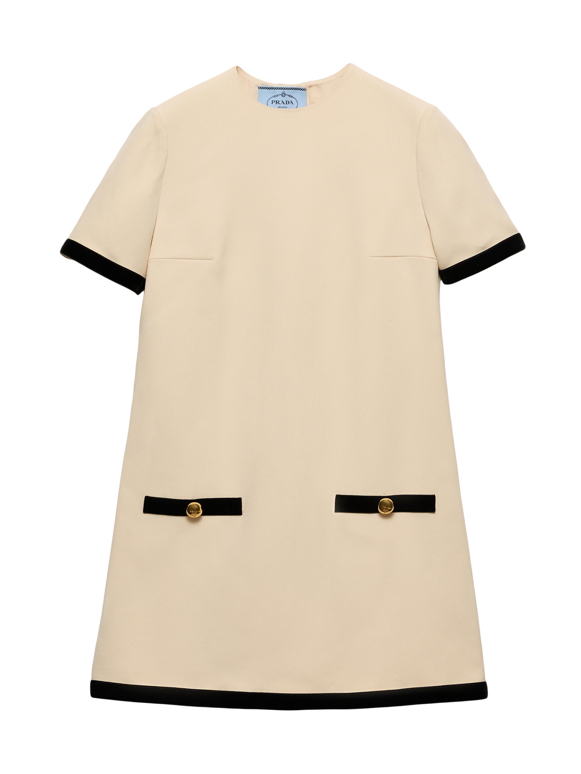 Prada Women's Sable Mini Dress - Beige Khaki