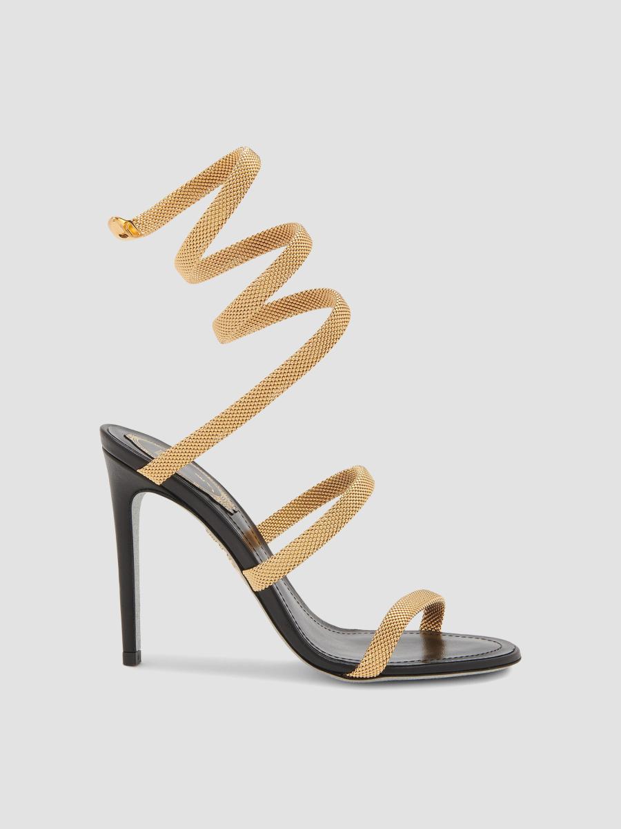 Rene Caovilla 105MM Cleo High-Heel Sandals | Saks Fifth Avenue