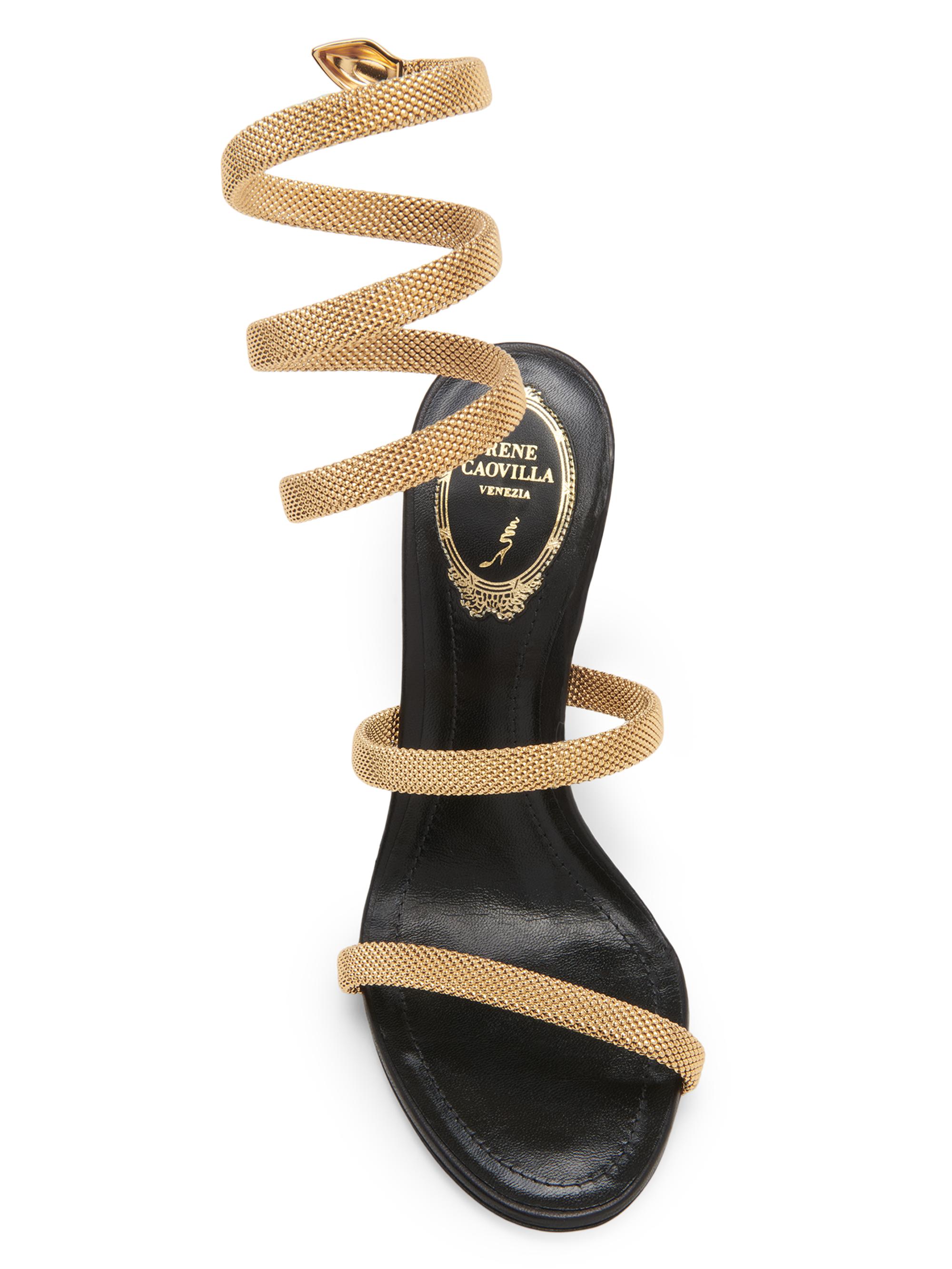 Rene Caovilla 105MM Cleo High-Heel Sandals | Saks Fifth Avenue