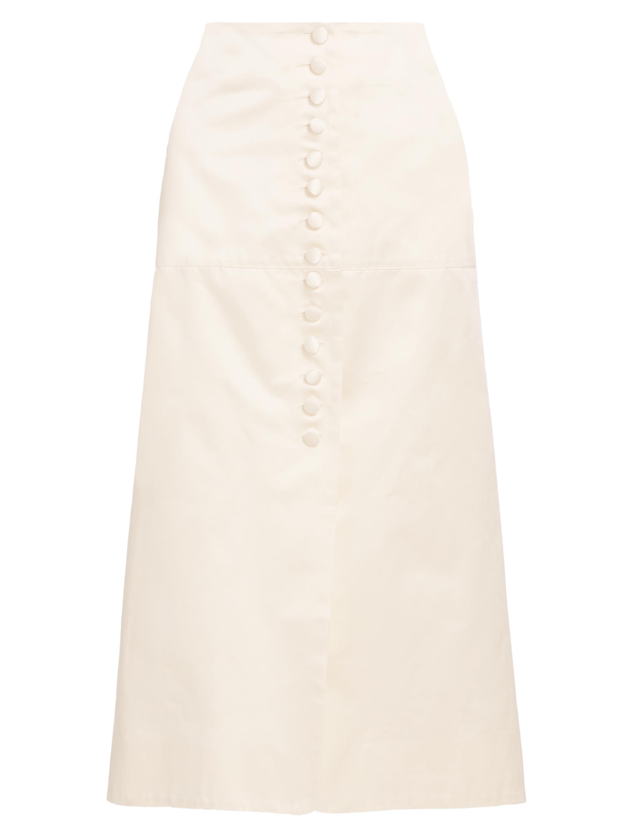 Liberowe Women's Maha Button Midi-Skirt -