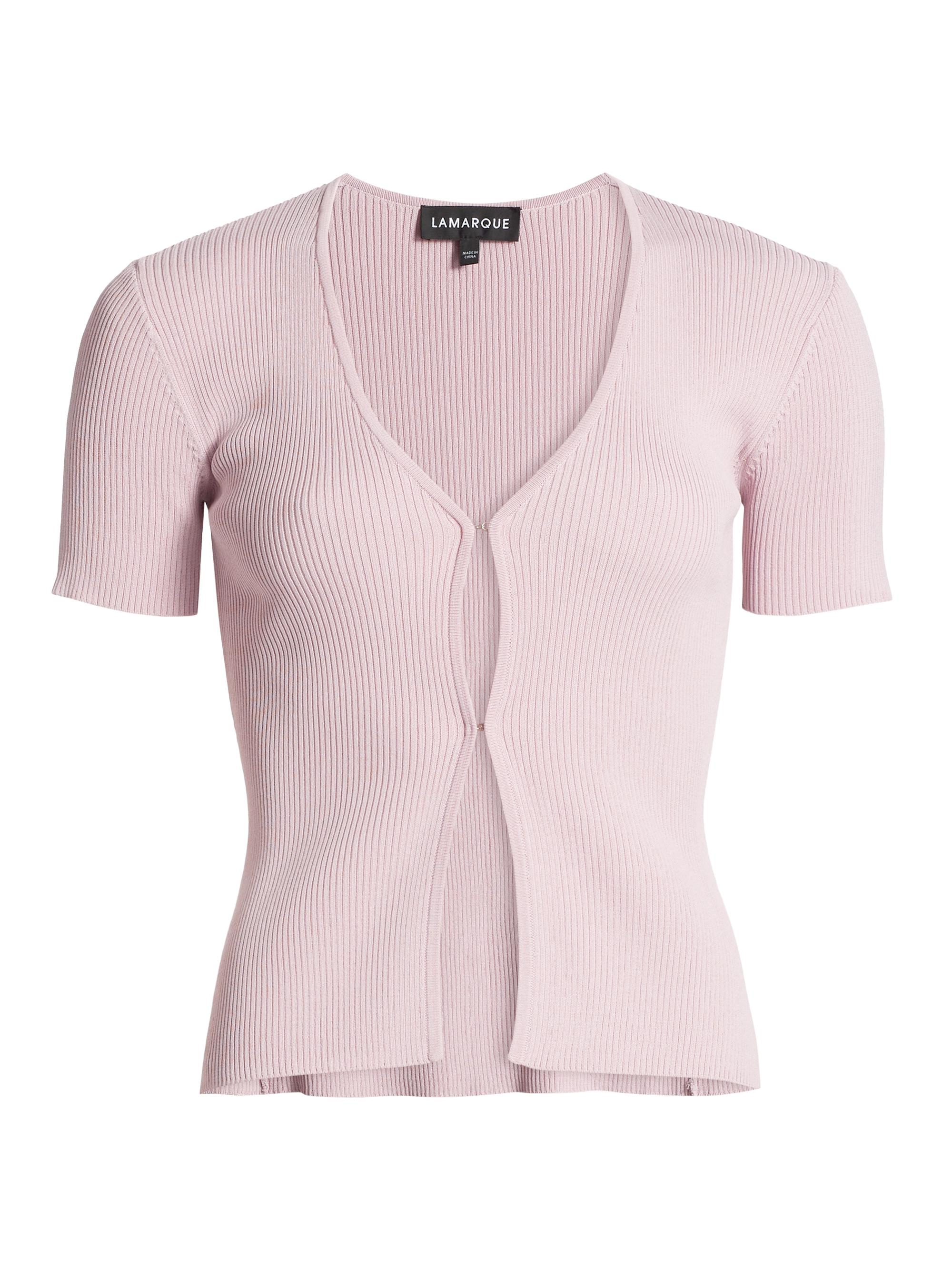 Lamarque Women's Aurelie Knit Top - Rose