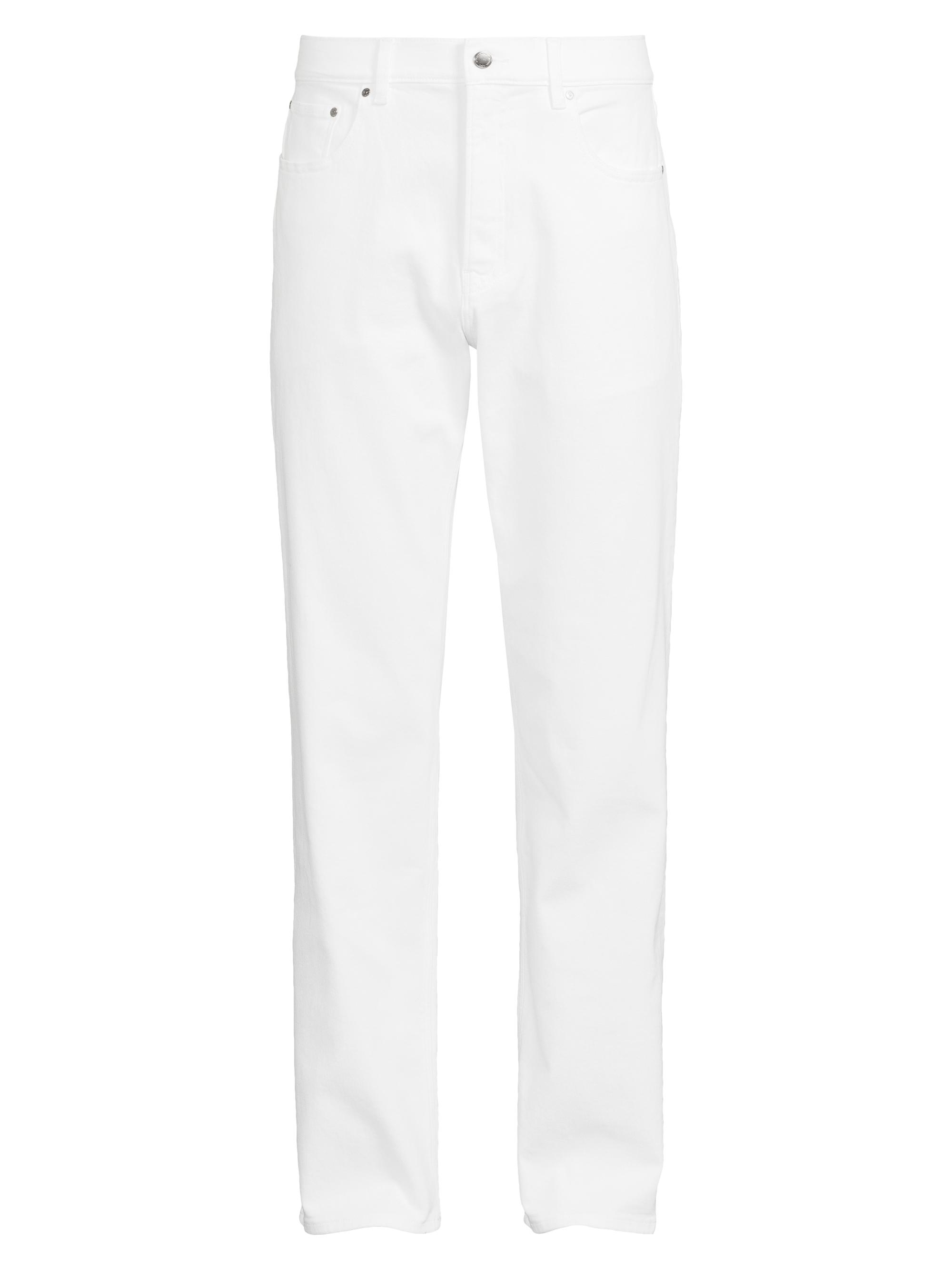 Michael Kors Men's Finn Straight-Leg Jeans - White