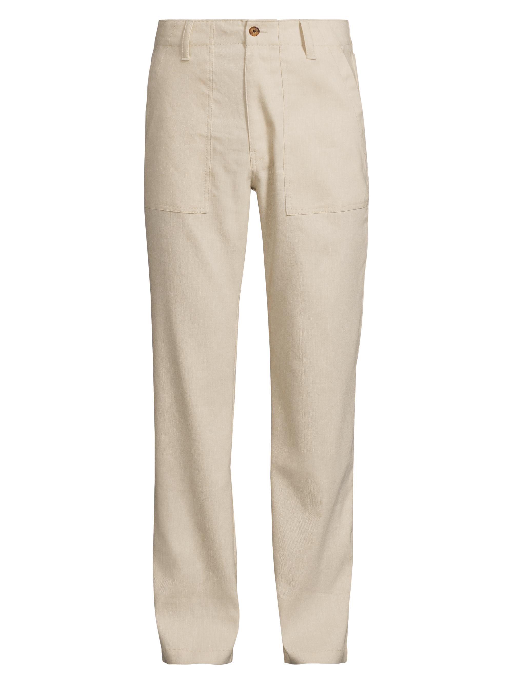 Michael Kors Men's Linen Camp Pants - Dune