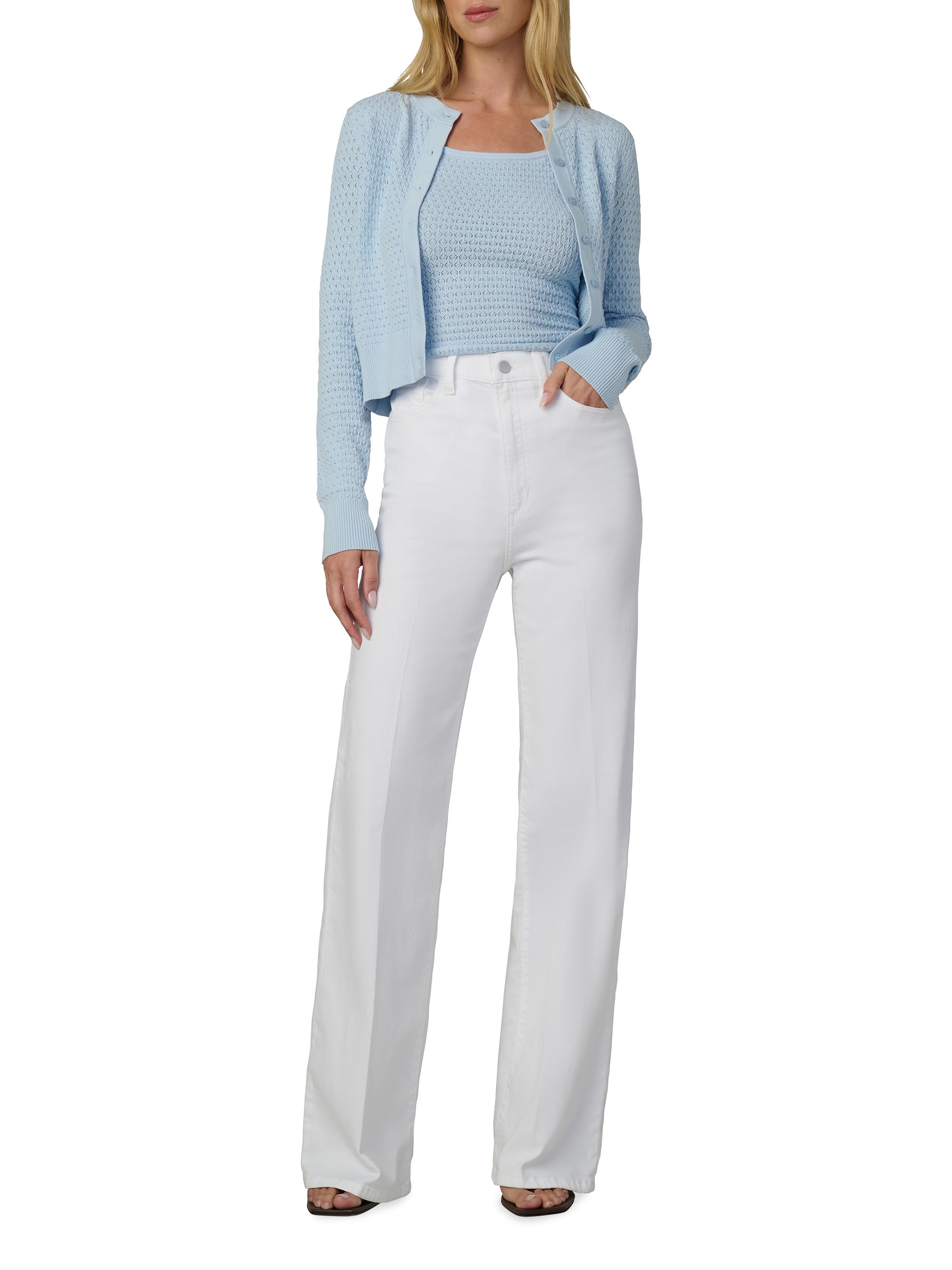 Joe's Jeans Dani Pointelle-Knit Cardigan | Saks Fifth Avenue