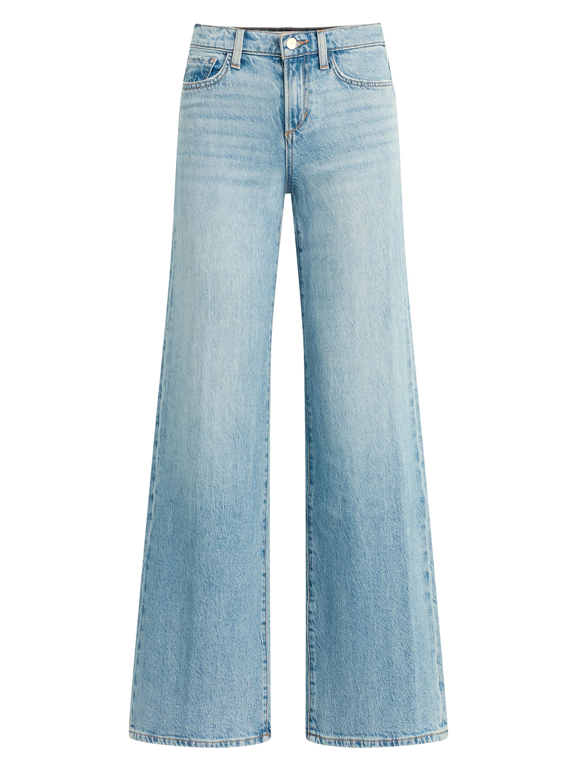Joe's Jeans Women's The Lou Lou Low-Rise Wide-Leg Jeans - Elegant